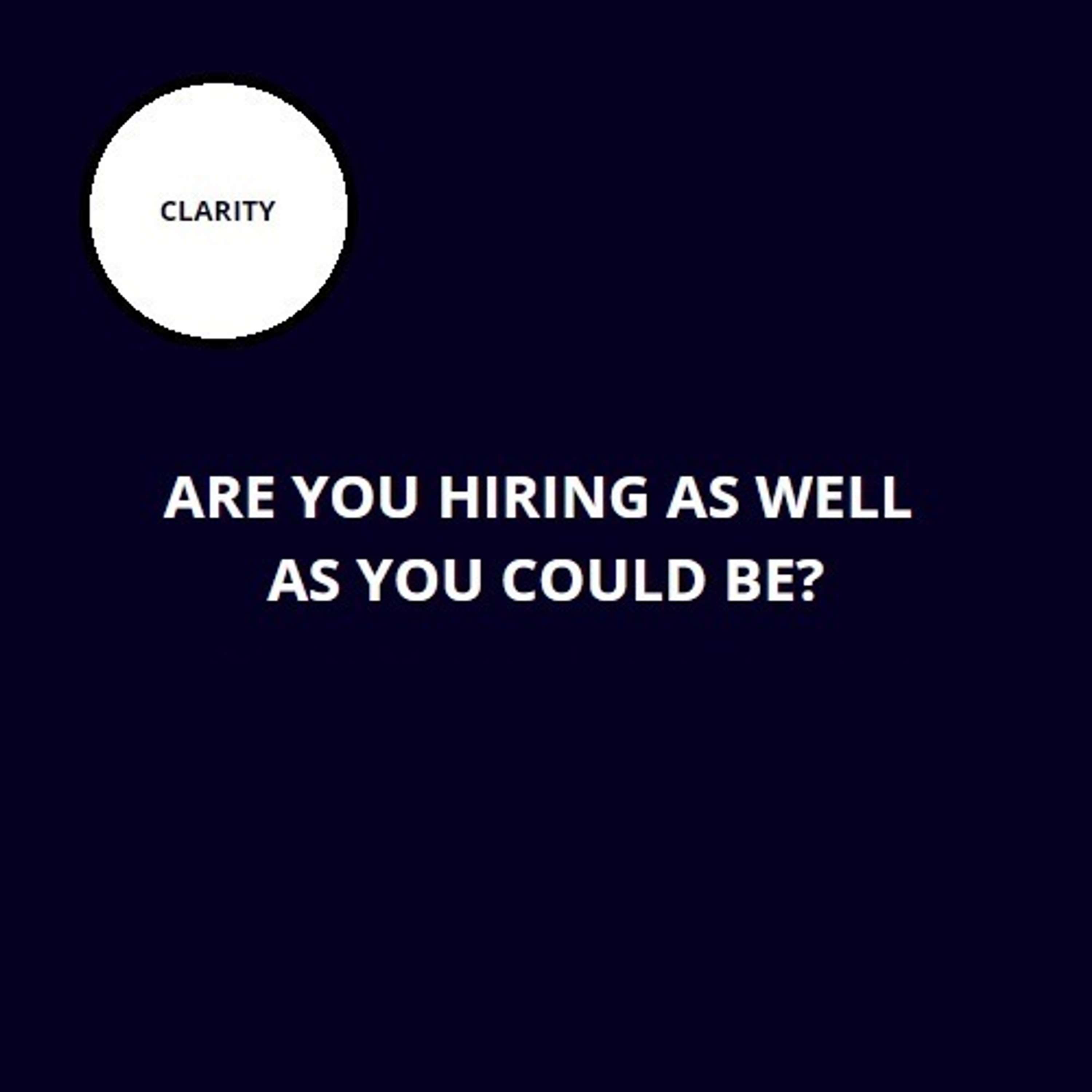 Leadership Question of the Day with Jonno White from Clarity