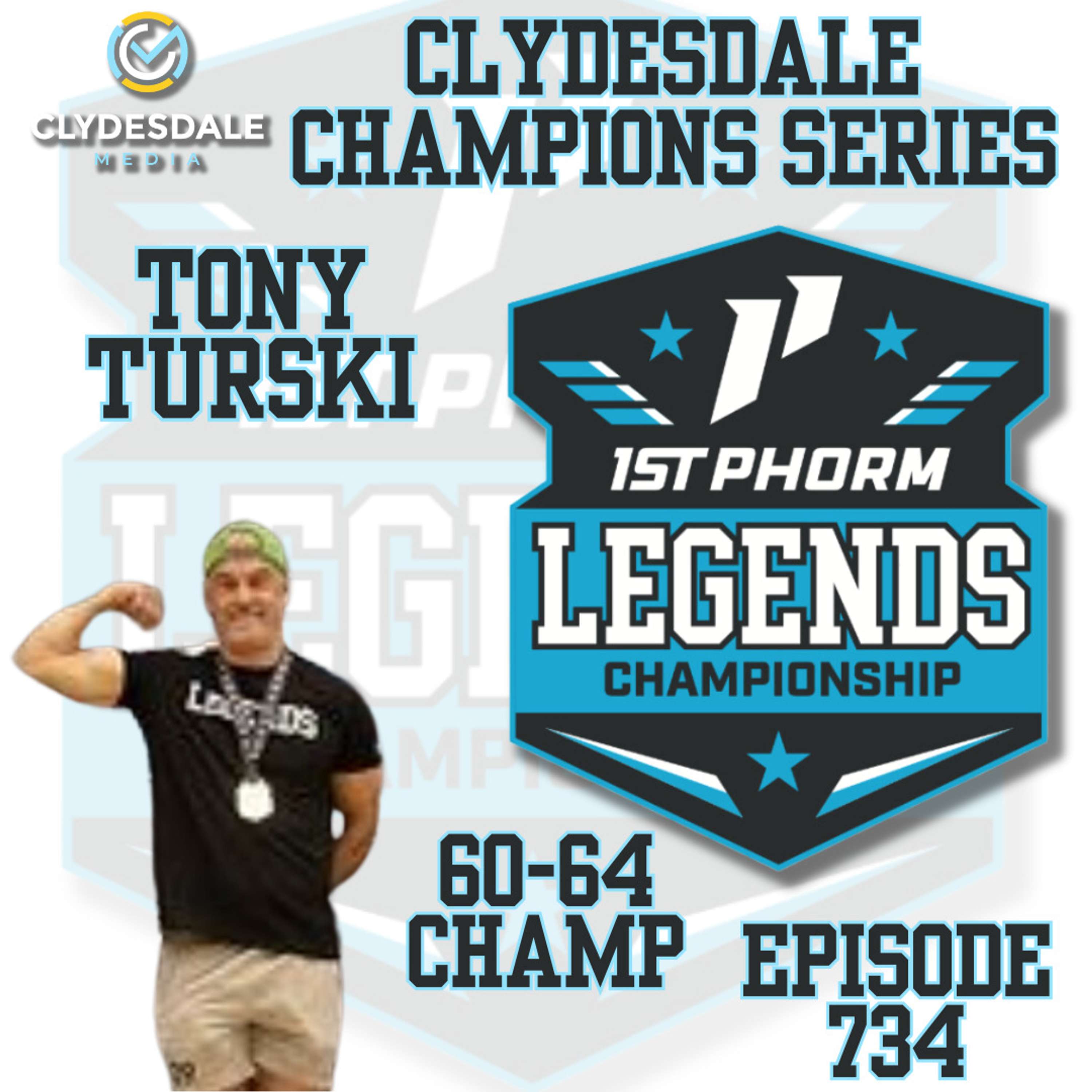 Tony Tursky - 60-64 Legends Champion | Clydesdale Champion Series