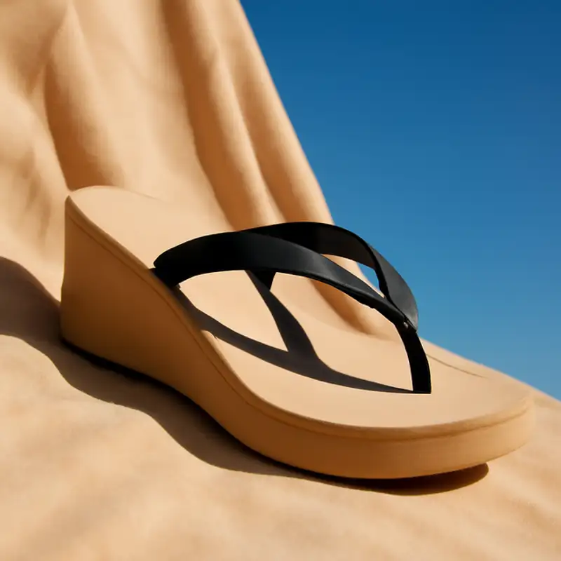 Unwind in Style: The Comfort and Versatility of Flojos Olivia Wedge Flip-Flops