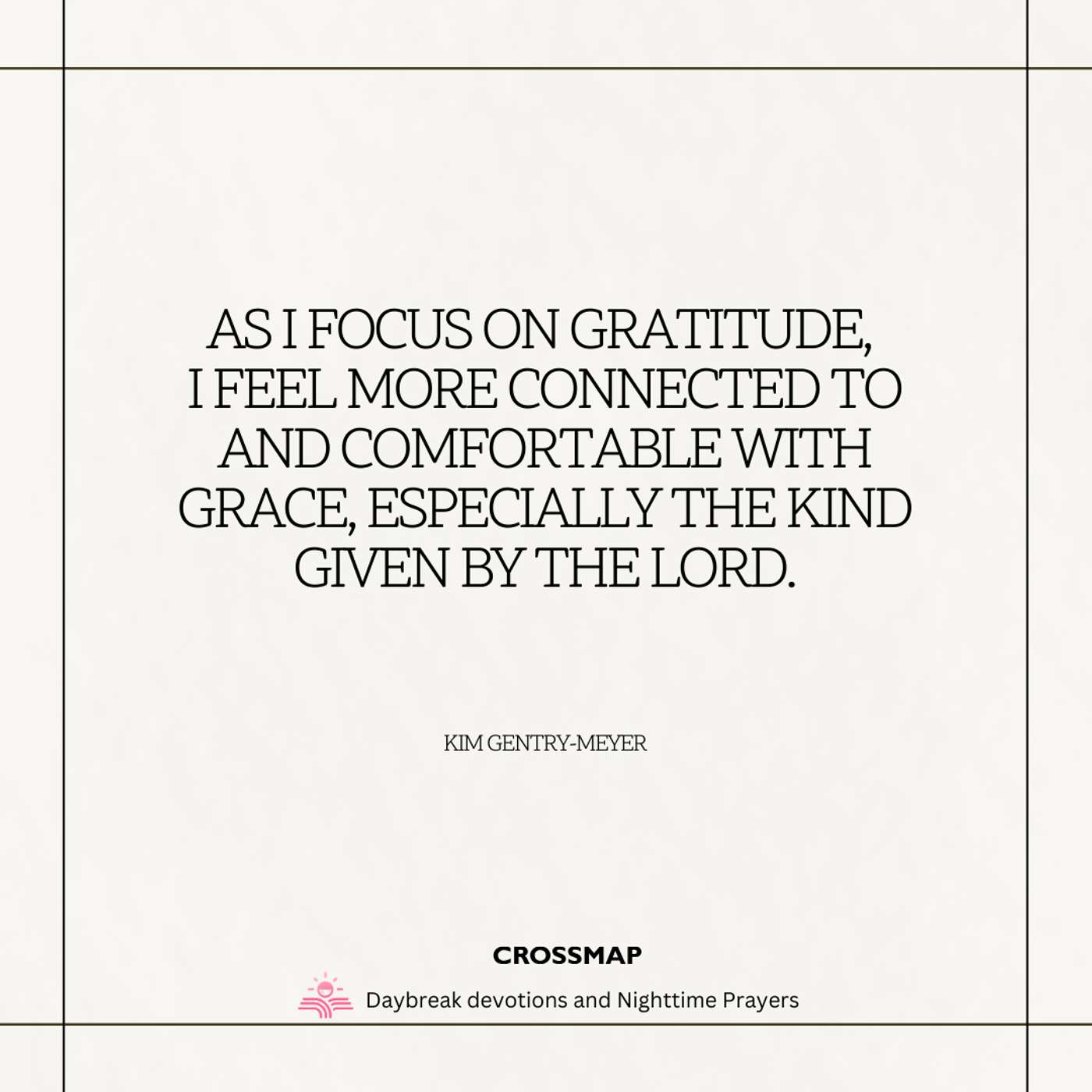 Embracing Grace through Practicing Gratitude