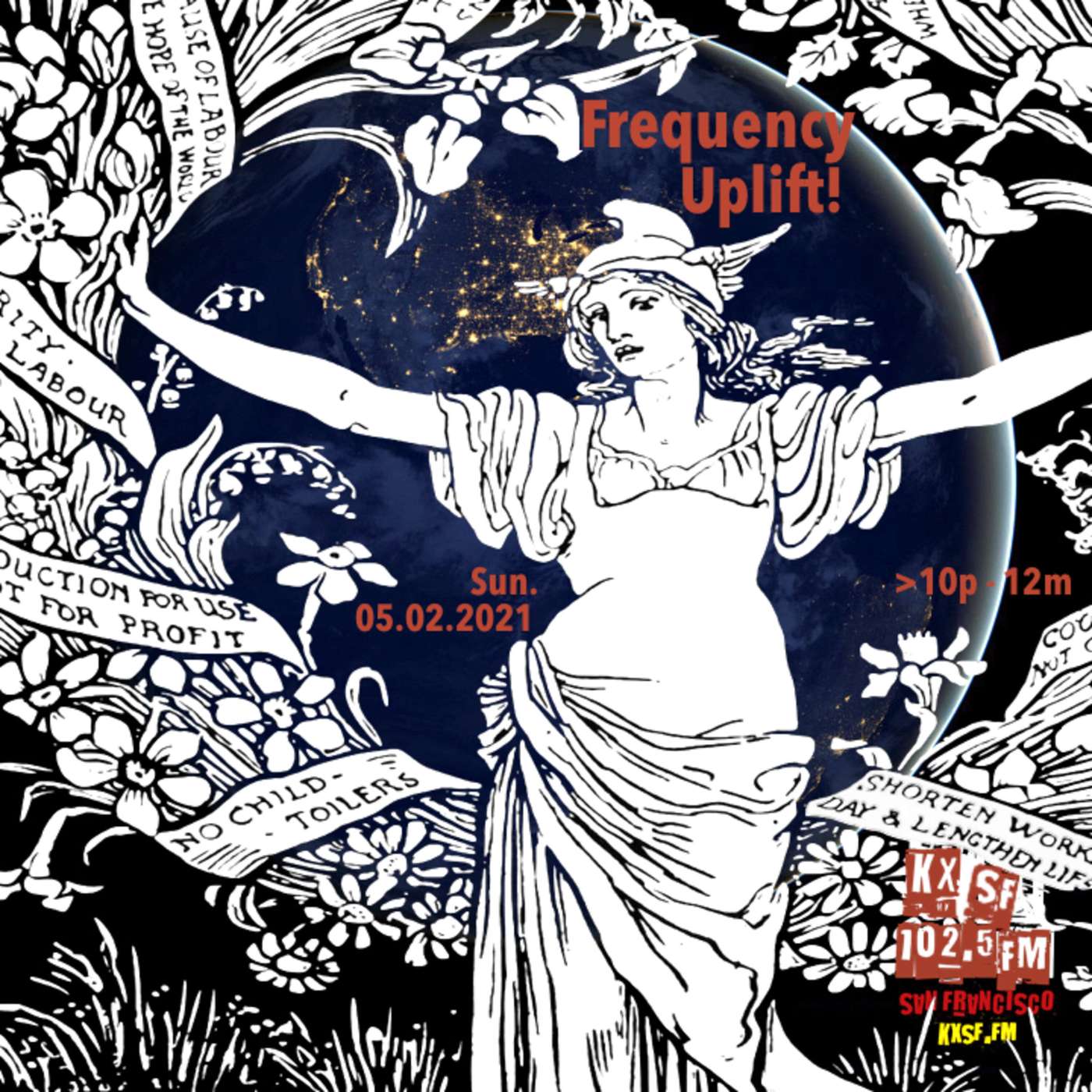 FREQUENCY UPLIFT !  SUN. 05.02.2021 ... MayDay sounds from the streets, voices from earth episode artwork