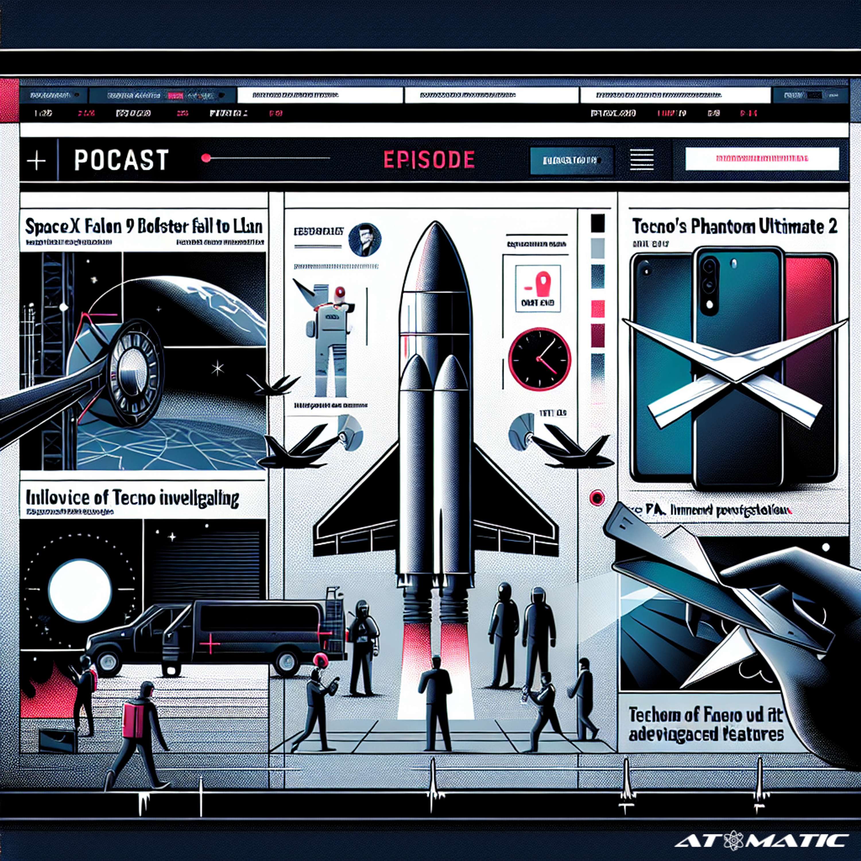 SpaceX Setback and Tecno's Tri-Fold Marvel