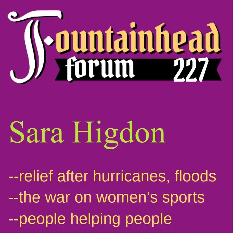 FF-227: Sara Higdon on recovering from floods and hurricanes, along with trans issues