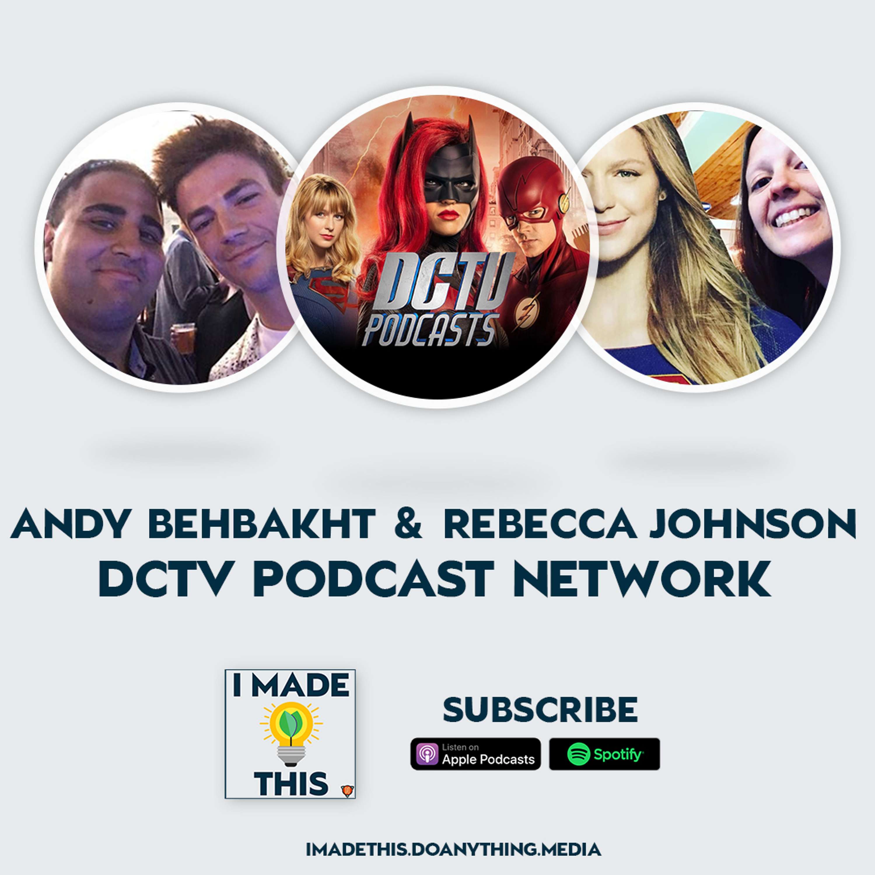 Andy Behbakht and Rebecca Johnson Made A Superheroic Podcast Network