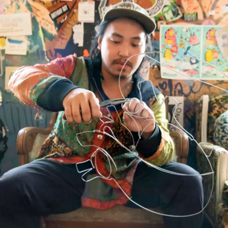 Exploring Reed Bmore's Wire Sculptures: Creativity, Community, and Street Art