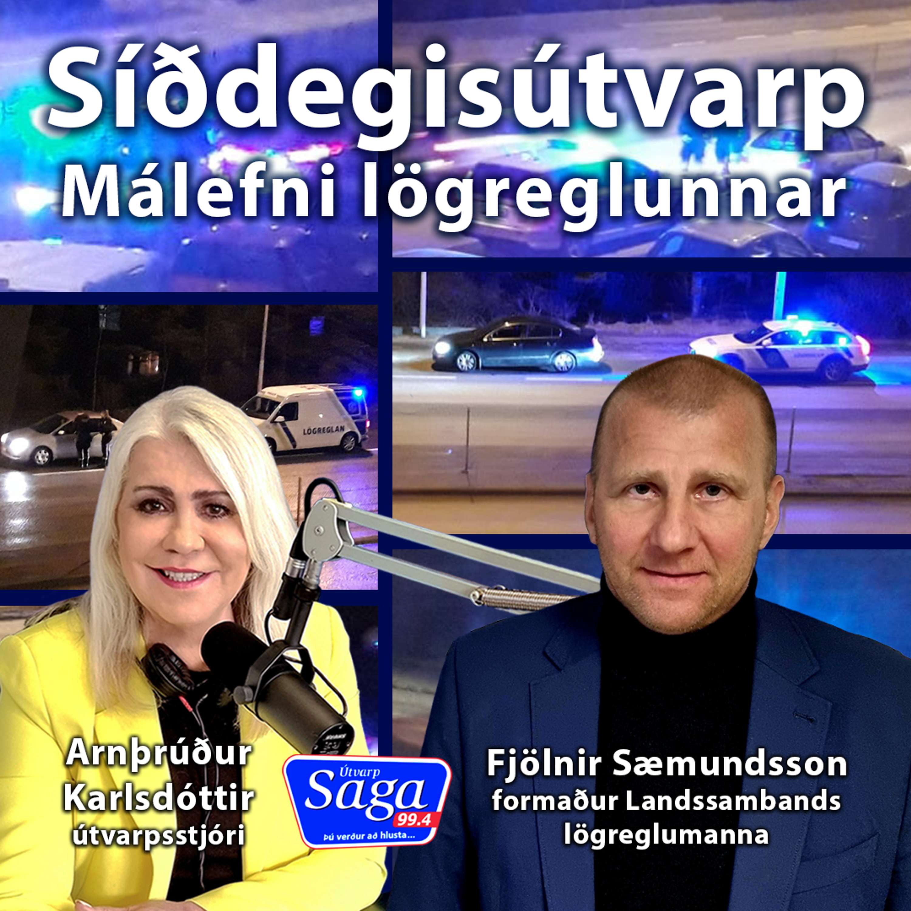 Fjölnir Sæmundsson formaður Landssambands lögreglumanna.