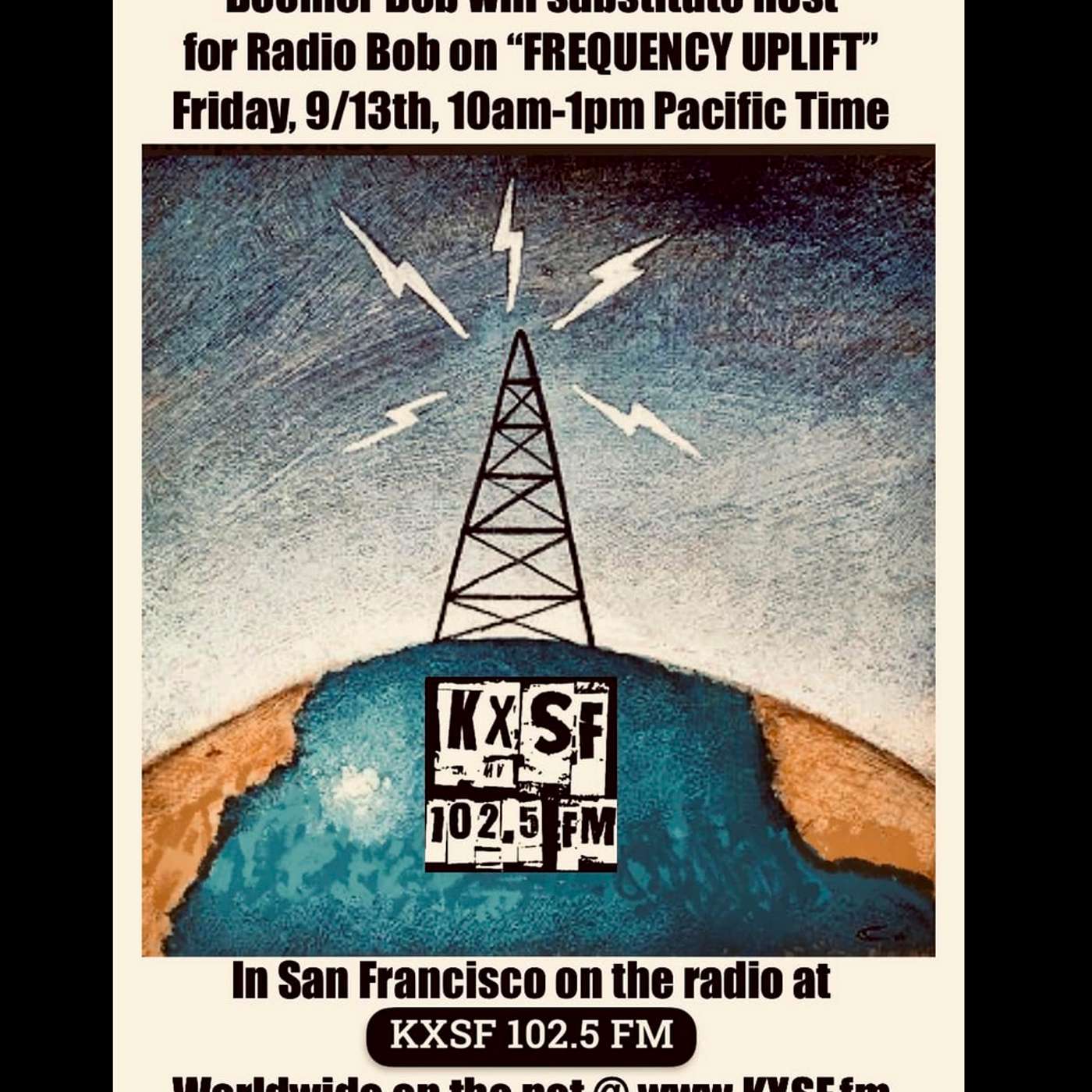 RR_094 Boomer Bob subs for Radio Bob on Frequency Uplift 09/13/24 episode artwork