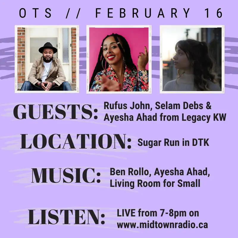 February 16, 2023: Rufus John, Selam Debs, and Ayesha Ahad from Legacy KW @ Sugar Run