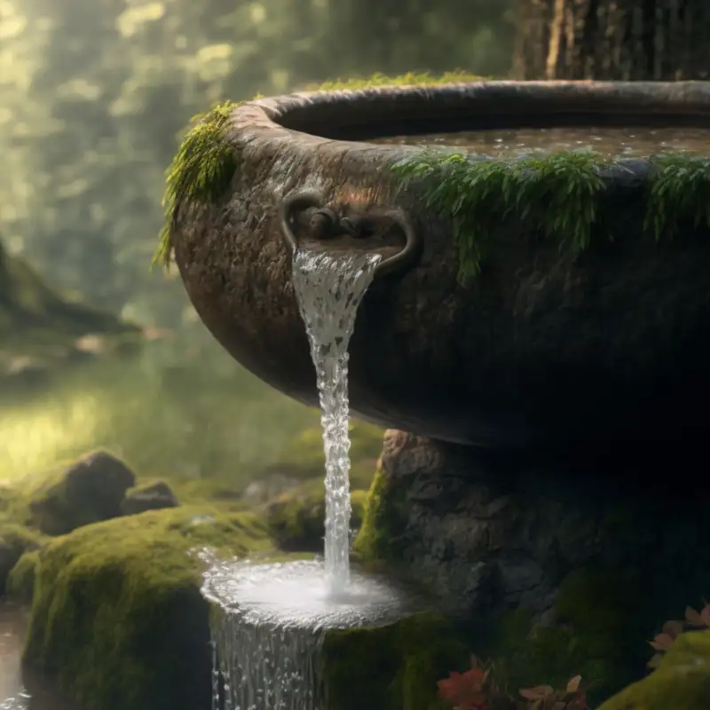 Peaceful Water Melodies: Fountain Sound