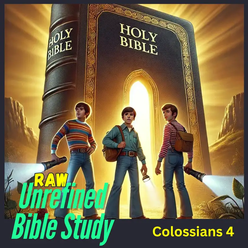 E145 Raw Unrefined Bible Study: Colossians 4