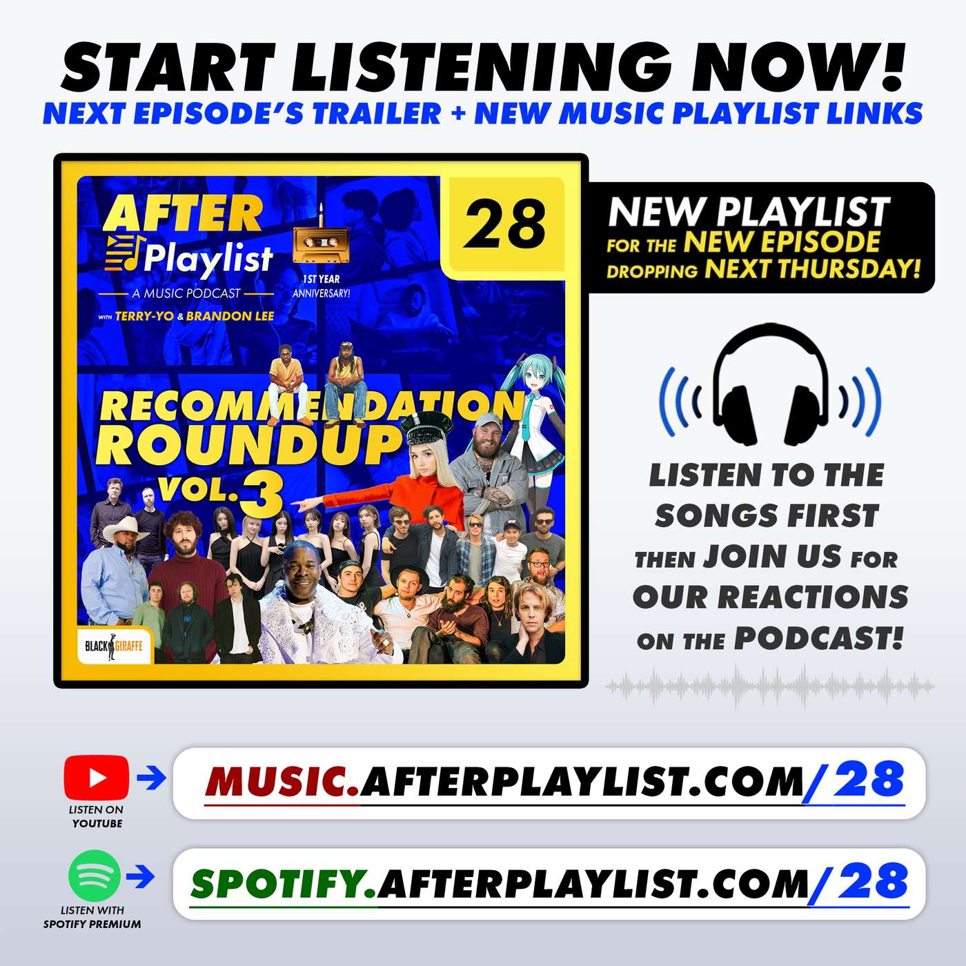 Recommendation Roundup 3 (Episode Trailer + Music Links)