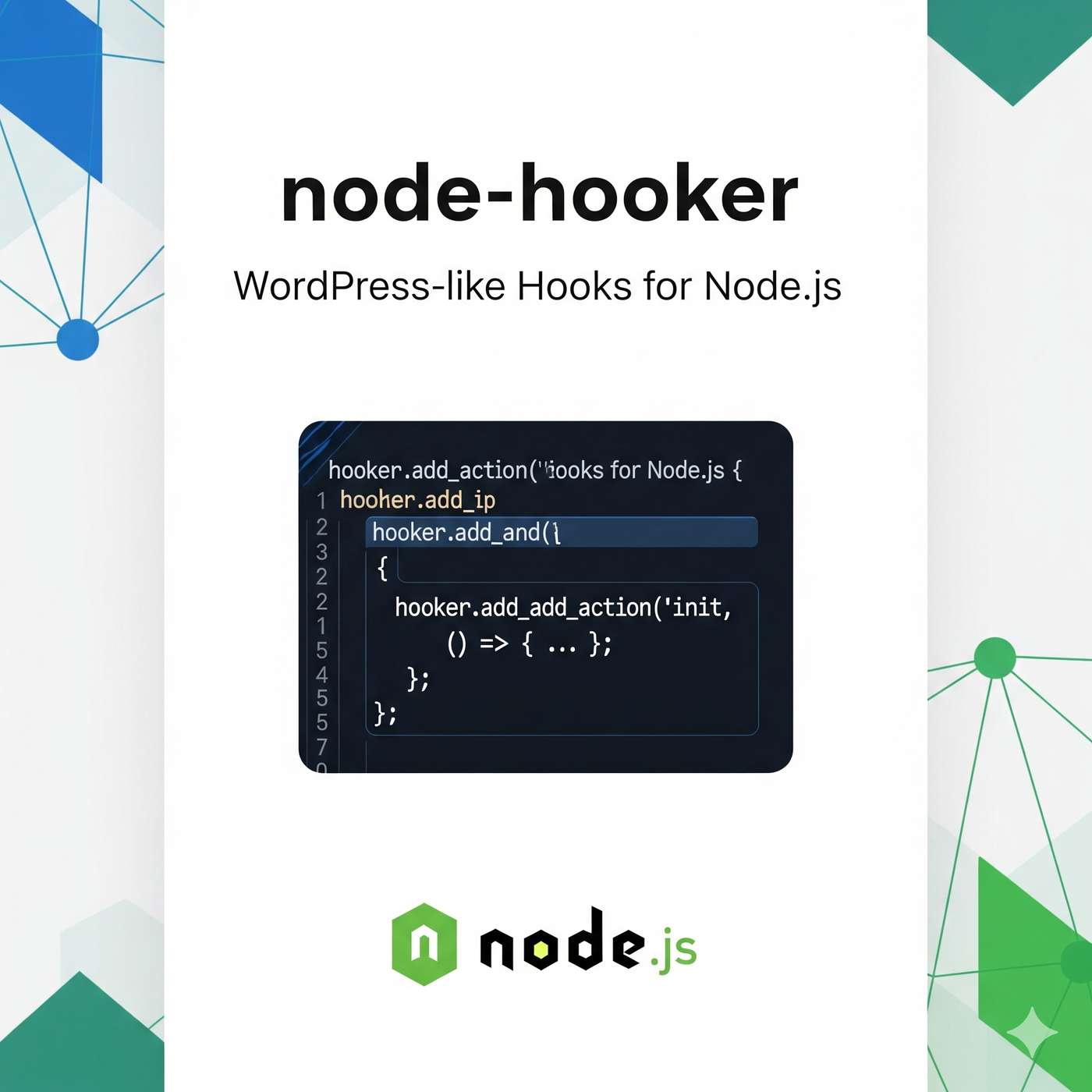I Built a WordPress-like Hook System for Node.js to Decouple My Code