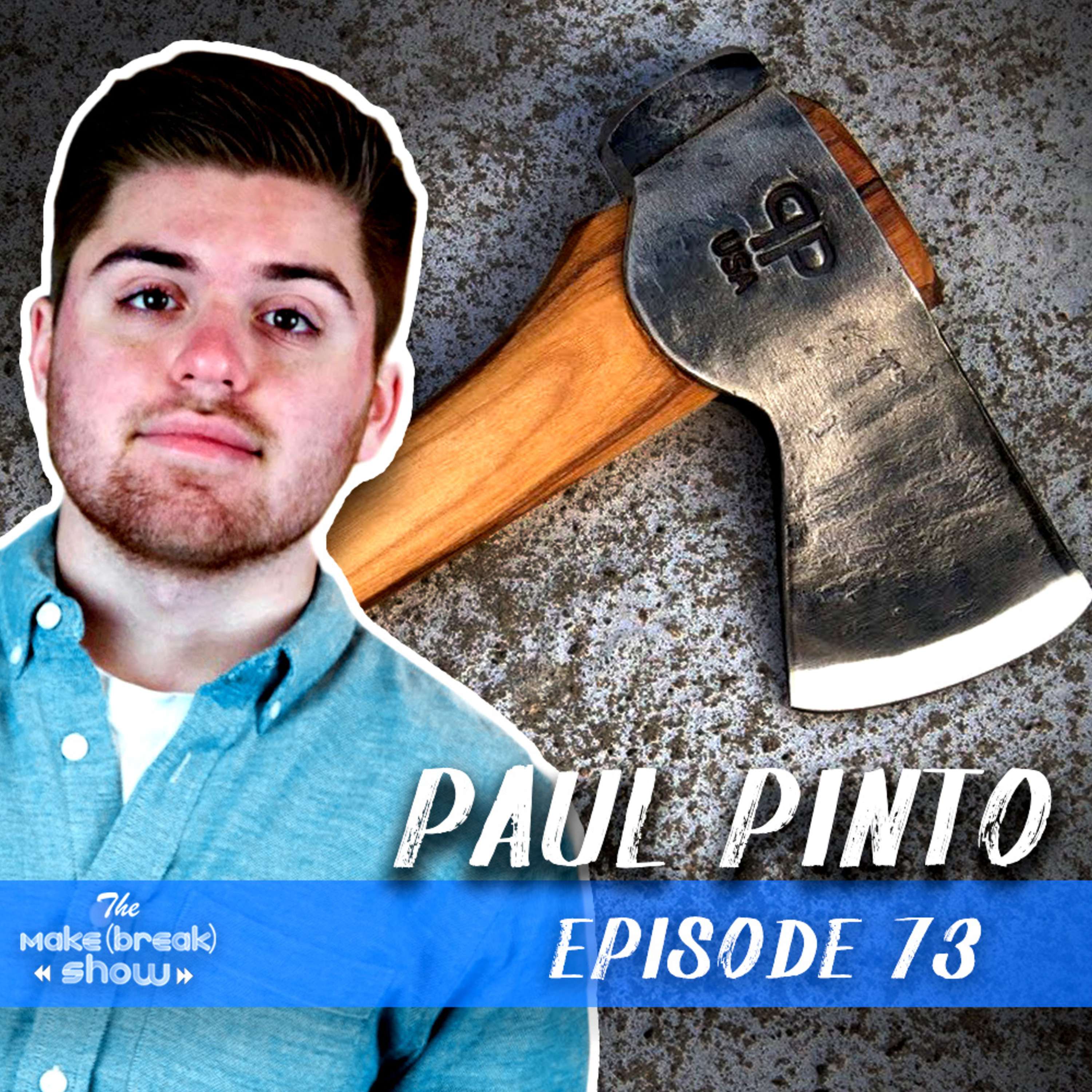 074: Blacksmithing and Building Your Own Hydraulic Press with Paul Pinto