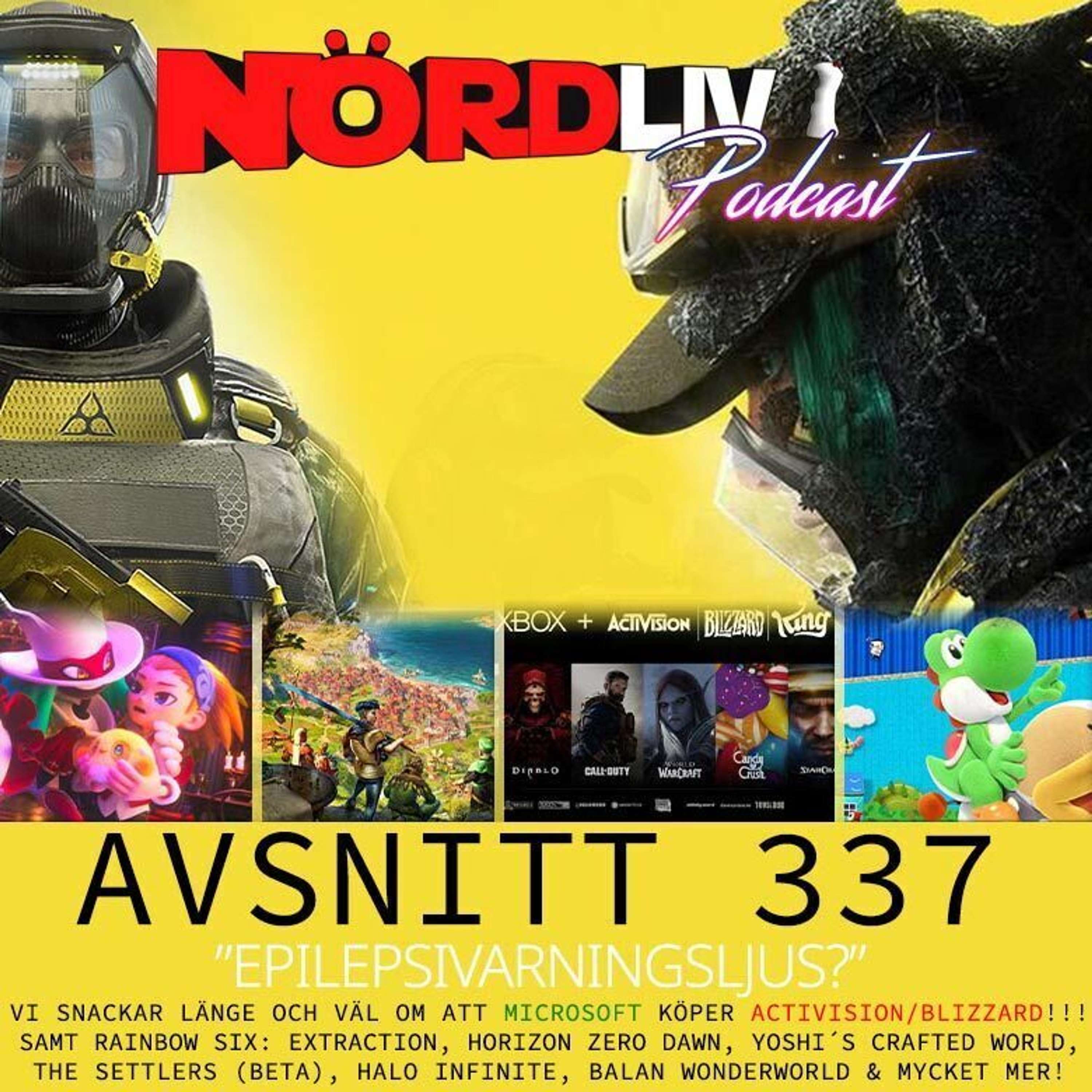 Avsnitt 337 - ”EPILEPSIVARNINGSLJUS?”