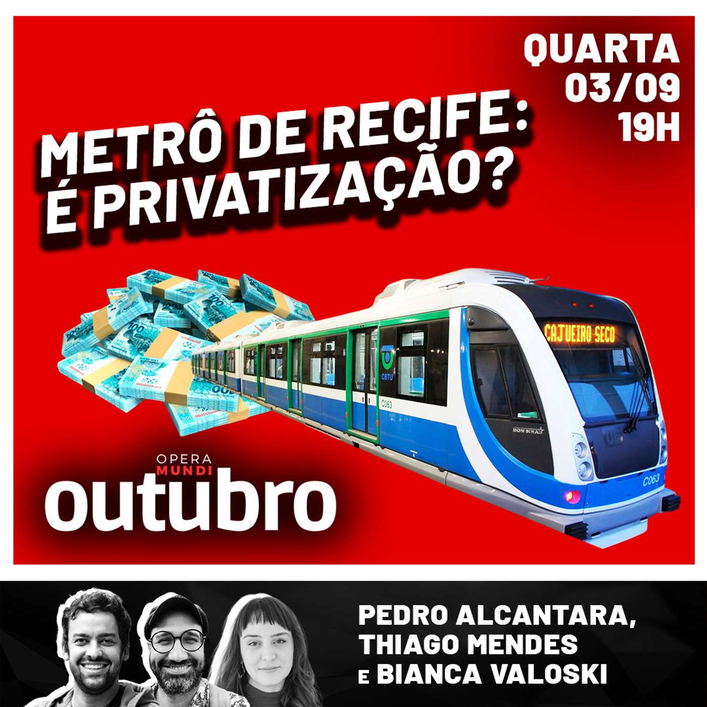 Metrô de Recife: é privatização?