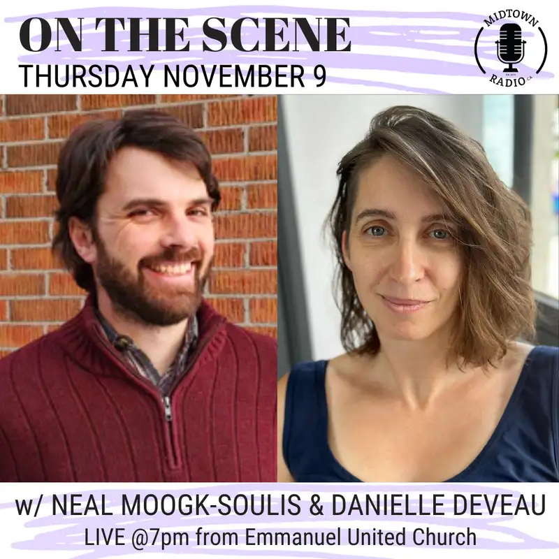 November 9, 2023 // Neal Moogk-Soulis and Danielle Deveau LIVE at Emmanuel United Church