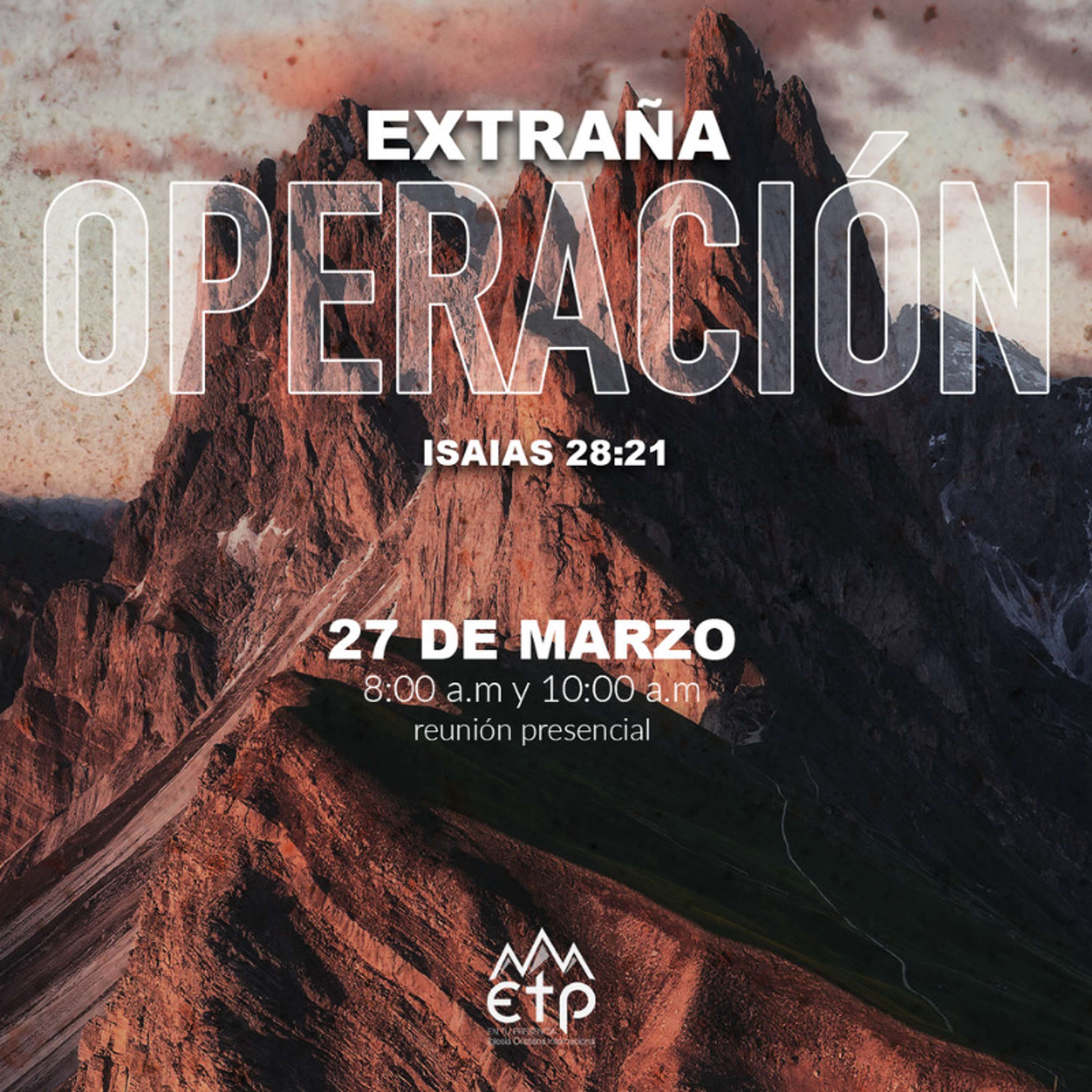 Extraña Operación, en Tu Vida, Tu Familia y Tu Descendencia