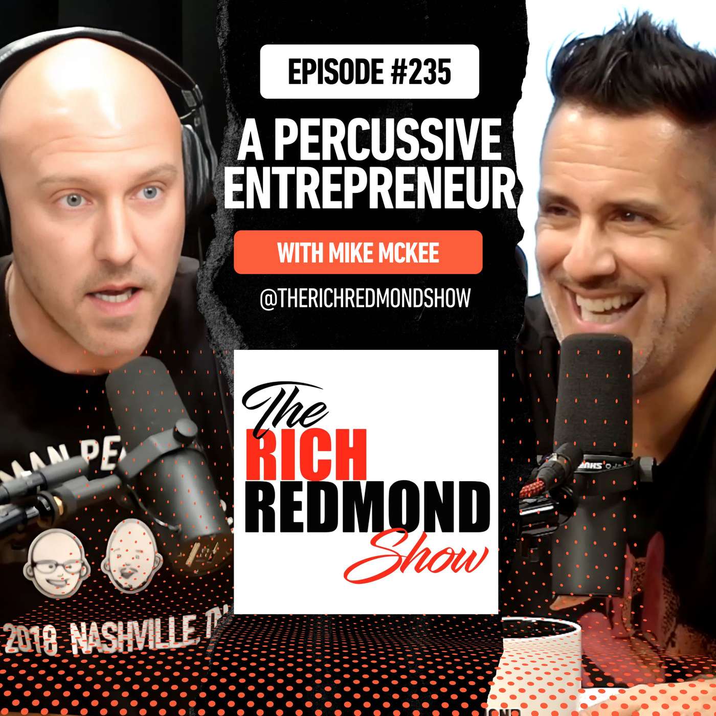 From Delta Rae to Drum Team: Mike McKee's Journey Through Music, Business, and Bald Man Percussion :: Ep 235 The Rich Redmond Show