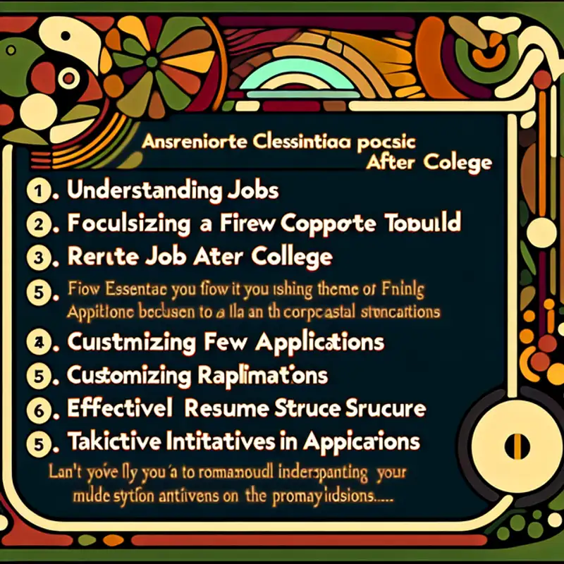 Five Essential Steps to Land Your First Corporate Job After College