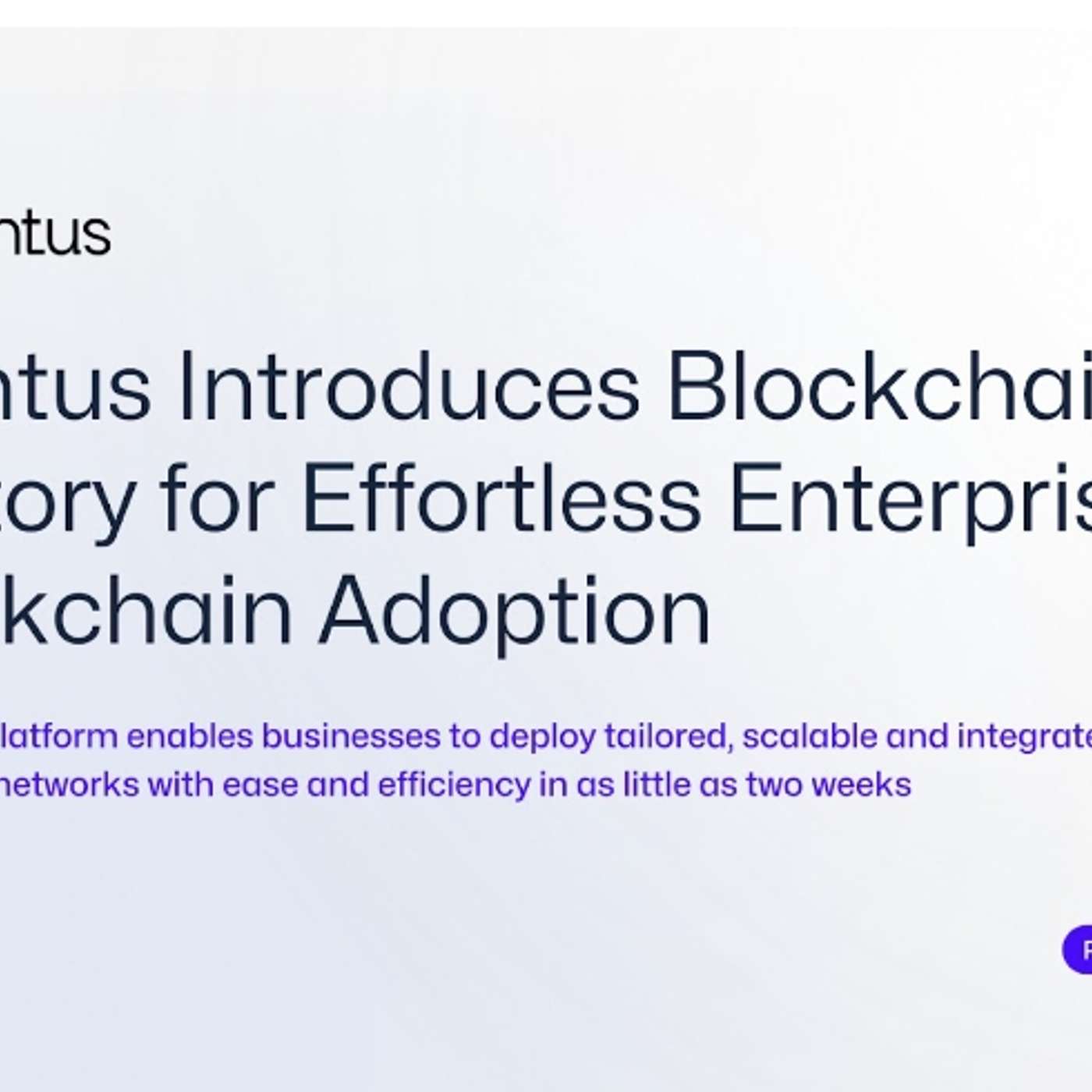 Aventus Introduces Blockchain Factory For Effortless Enterprise Blockchain Adoption