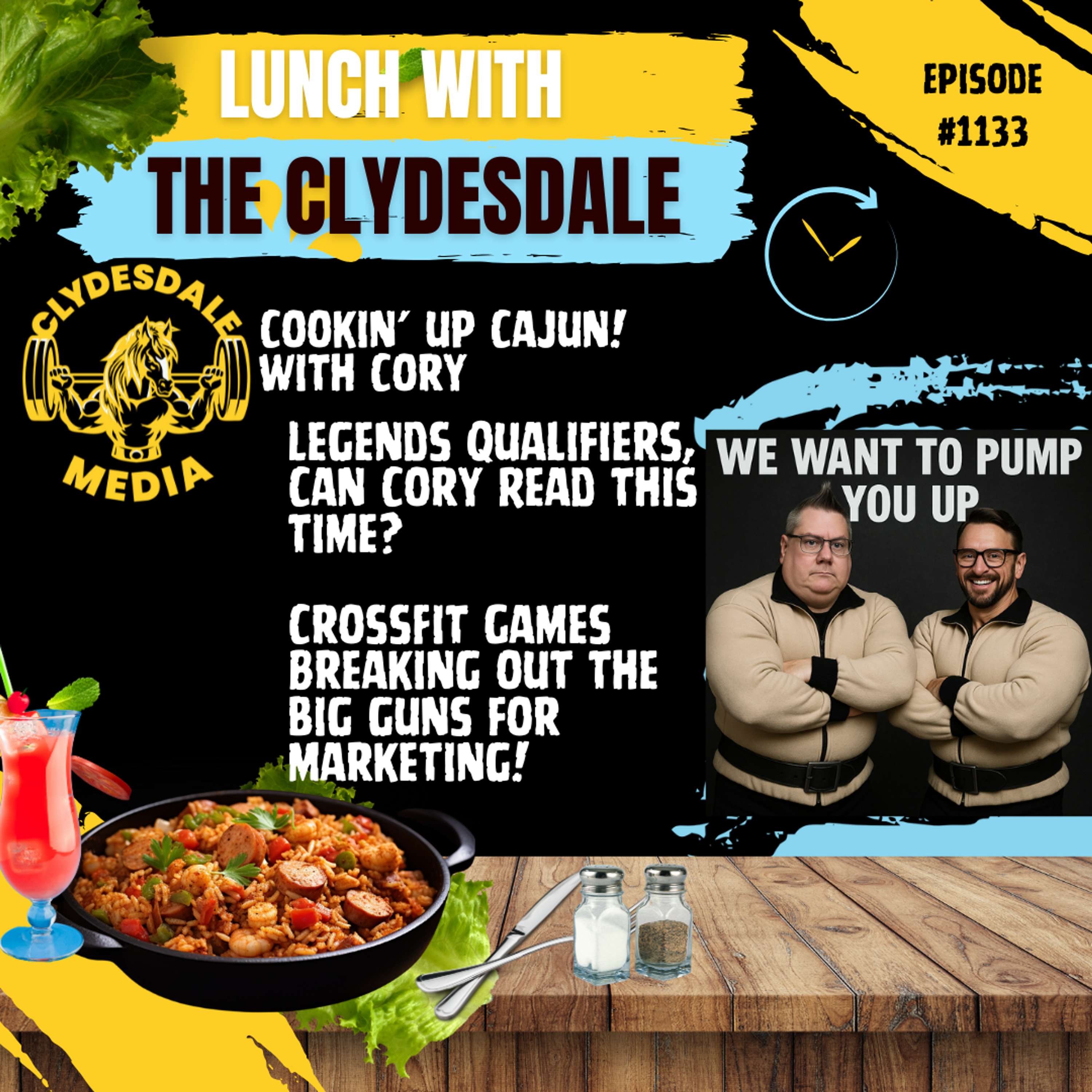 Lunch with the Clydesdale - Cookin Up Cajun with Cory | Legends Qualifiers