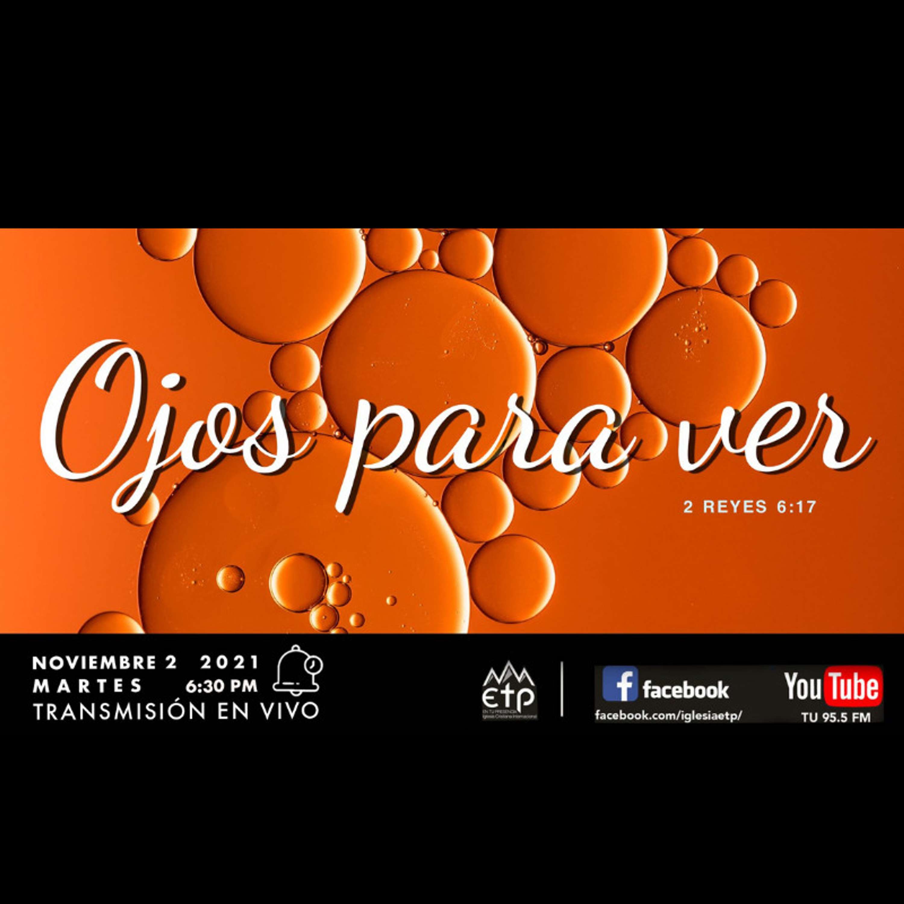 Charlas Pastores Luis Salas y Jeannette Noguera, Iglesia ETP