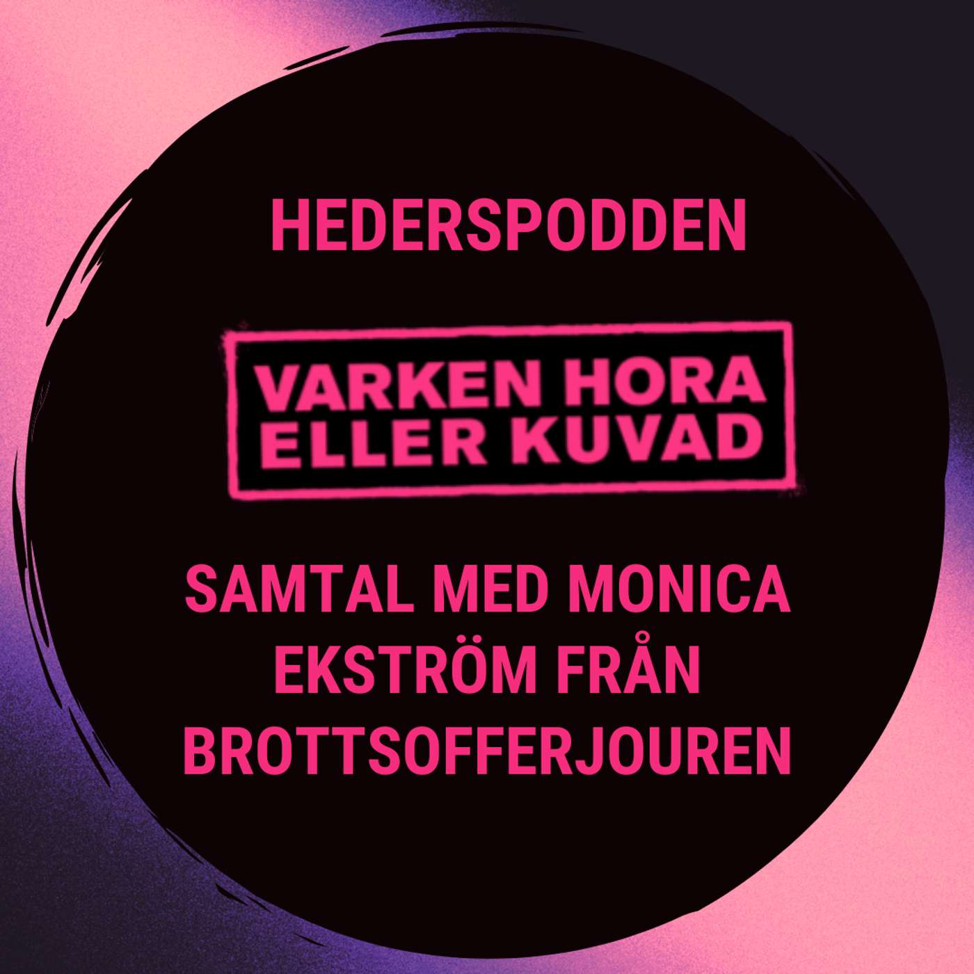 Samtal med Monica Ekström från Brottsofferjouren