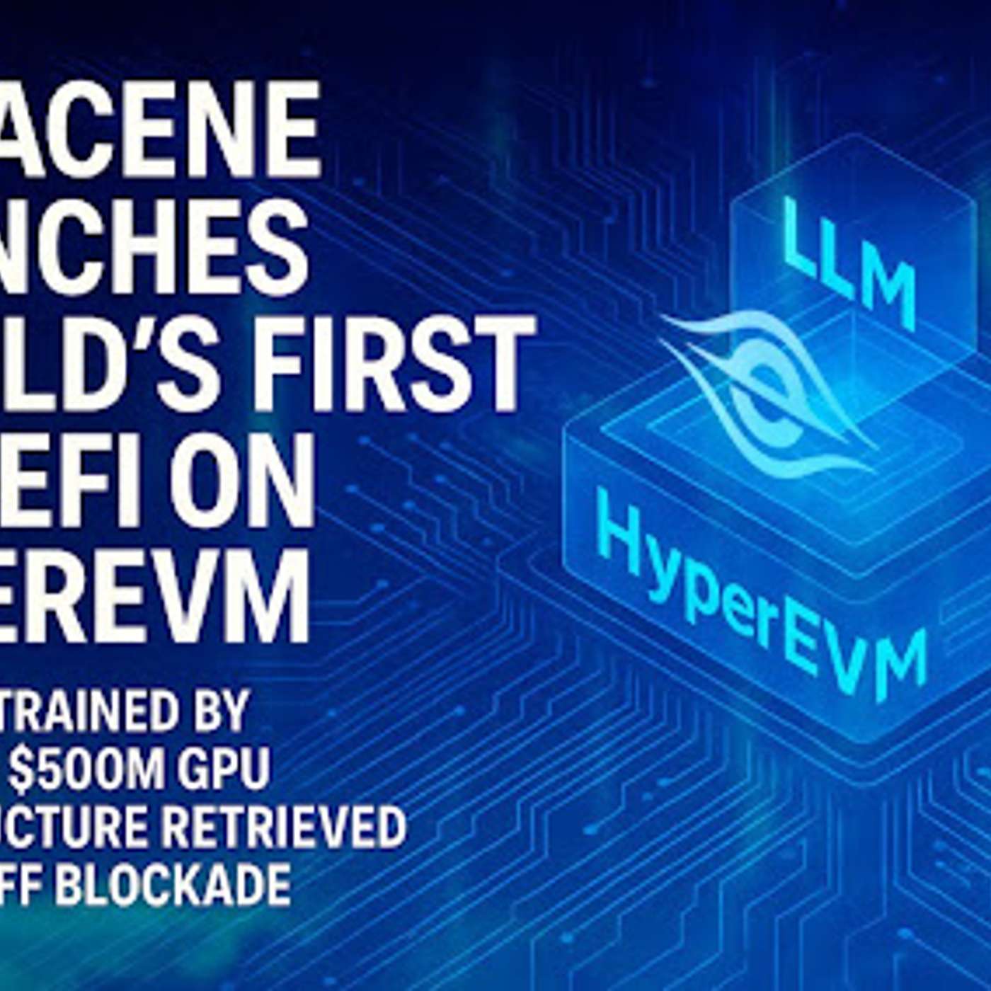 MetaCene Launches World's First GameFi On HyperEVM With LLM Trained By Unlocked GPU Infrastructure
