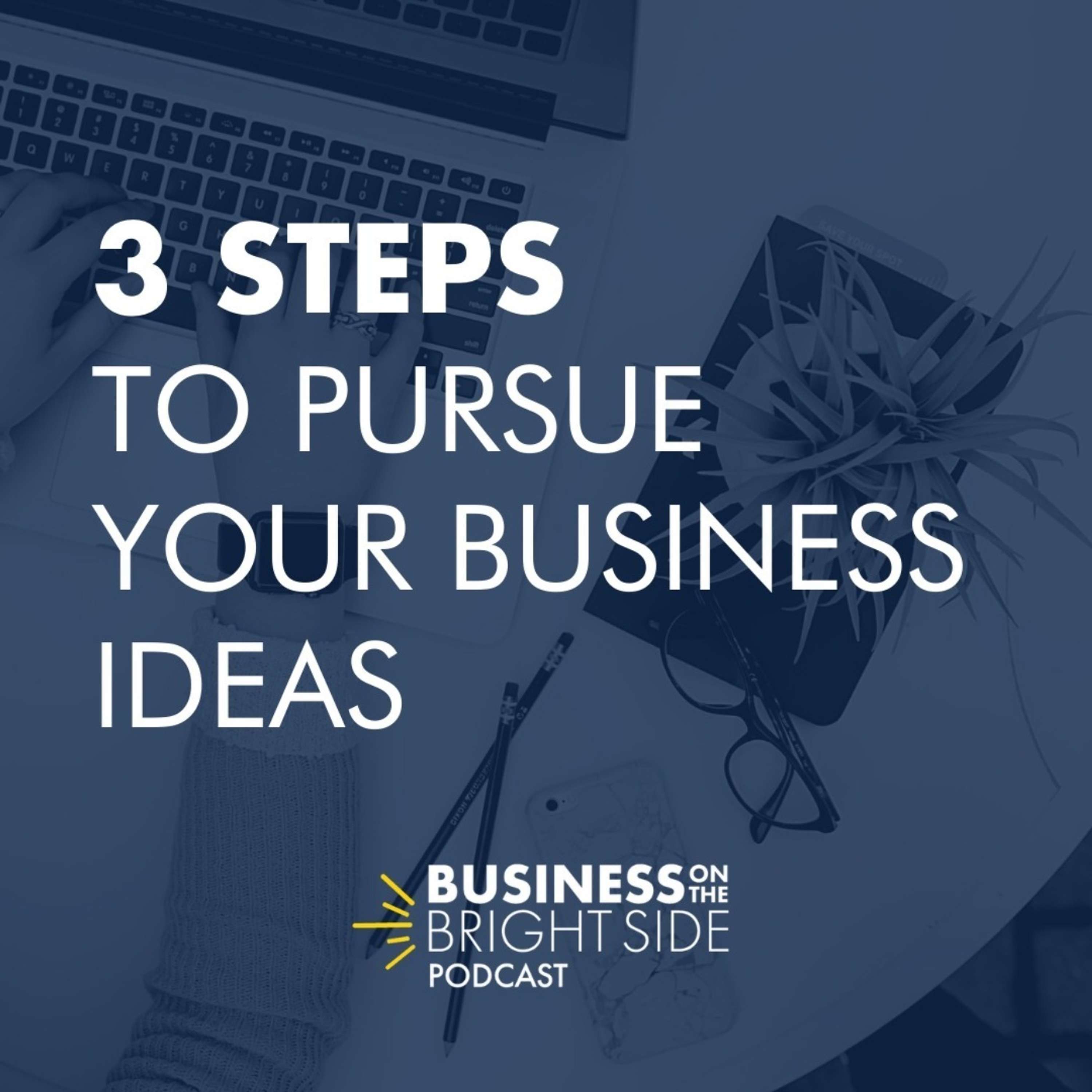 1: 3 Steps to Pursue Your Business Ideas