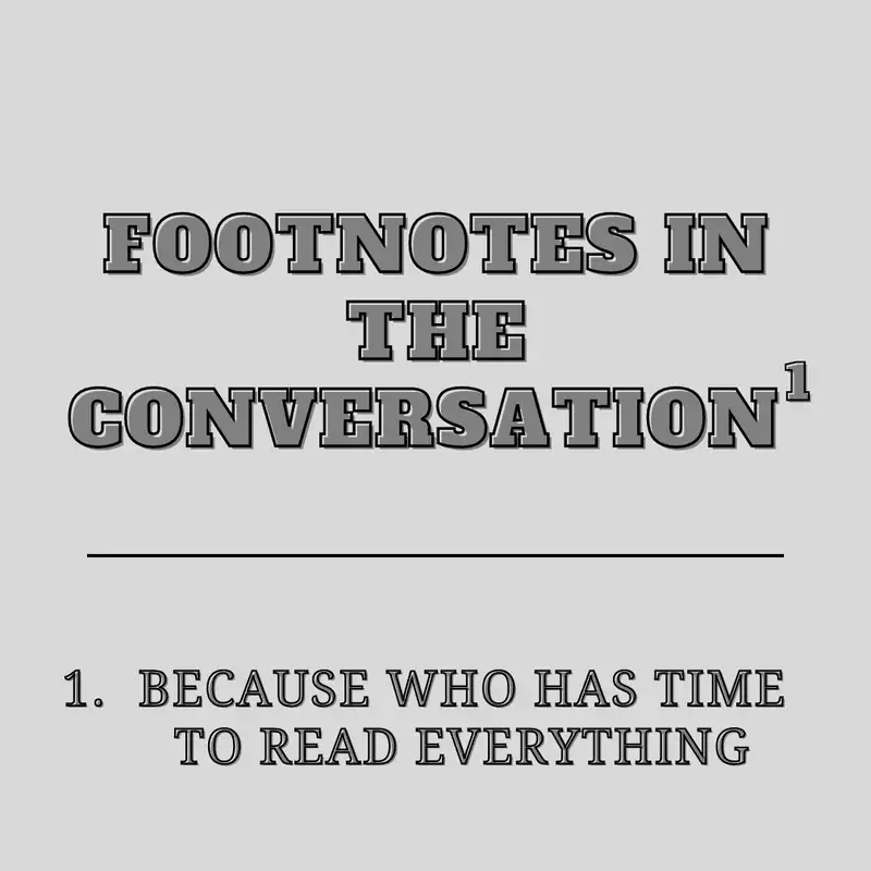 Footnotes in the Conversation: Hegel's History