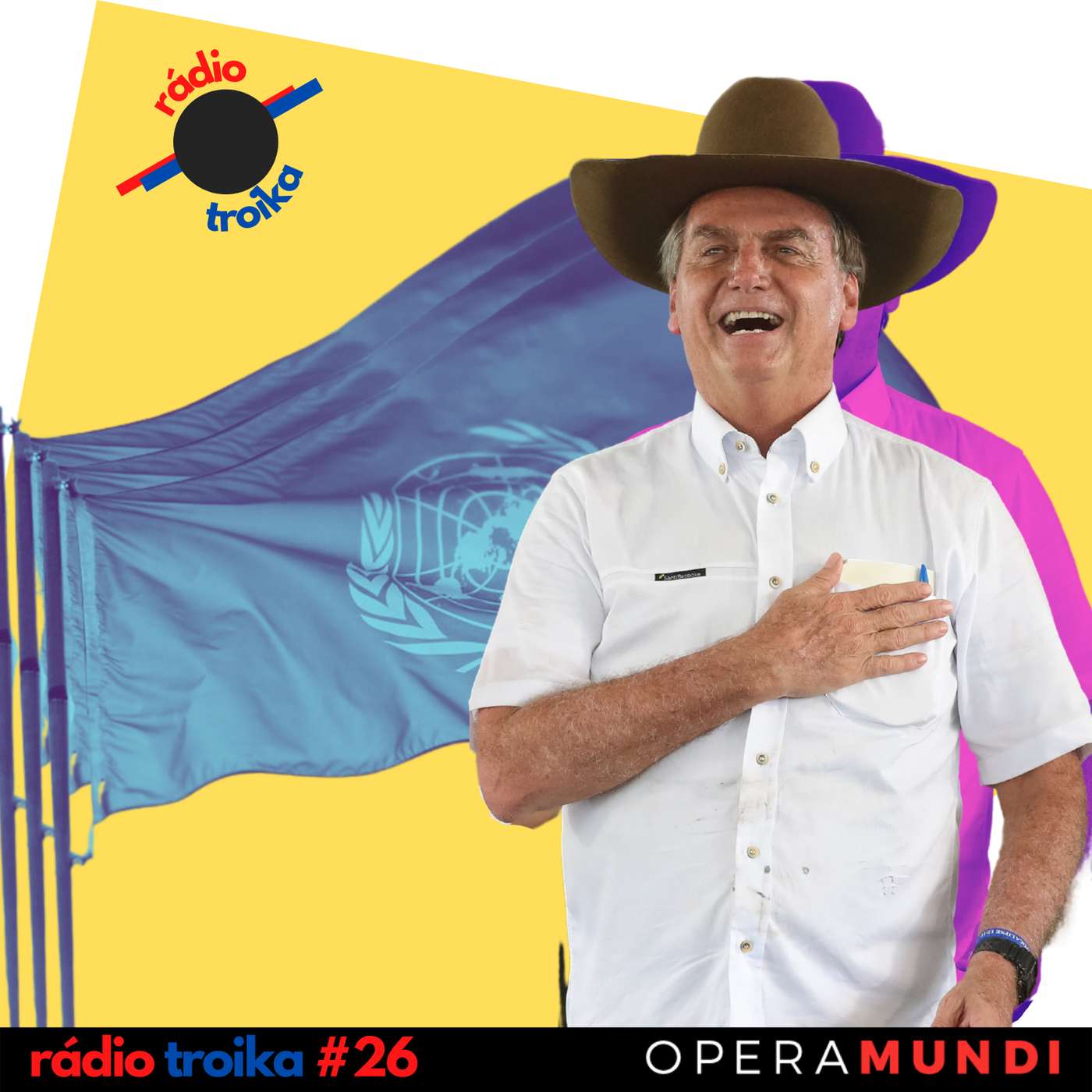 #26 - Teto de vidro: discurso de Bolsonaro na ONU repercute pelo mundo episode artwork