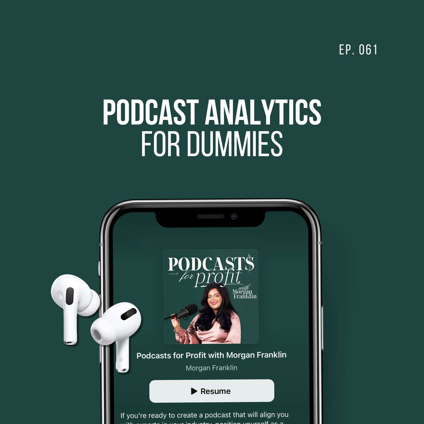 Podcasts for Profit with Morgan Franklin | Podcasting Strategy for Podcasters