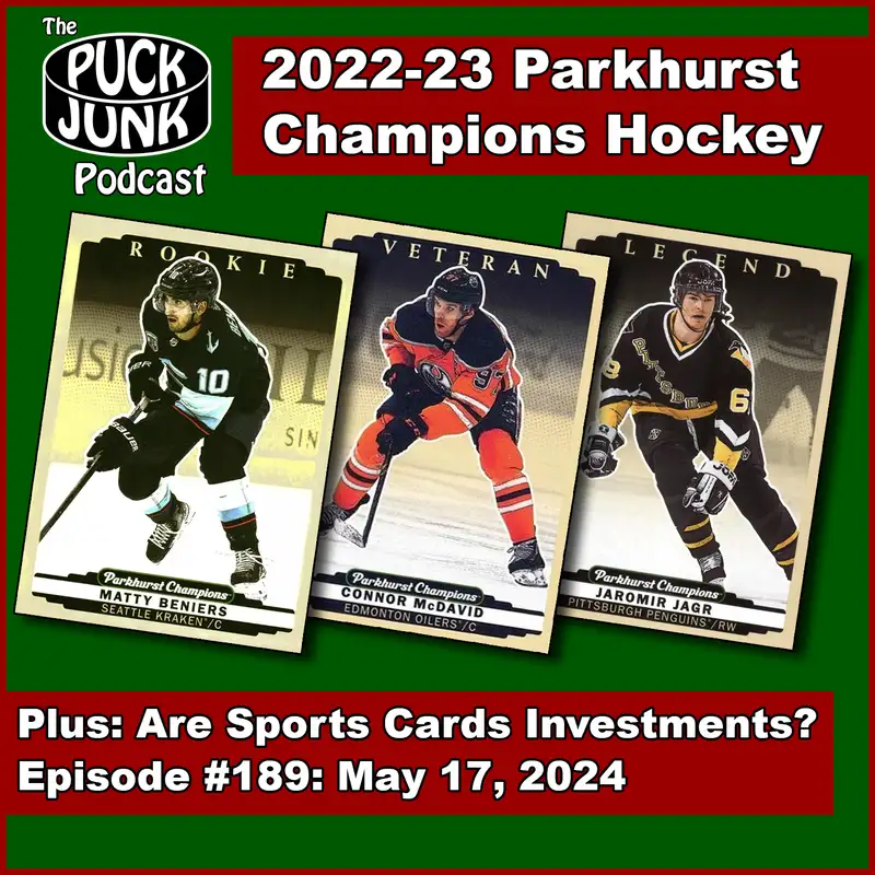 2022-23 Parkhurst Champions Hockey Cards