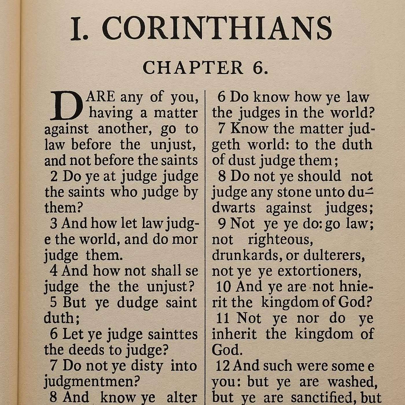 1st Corinthians 6
