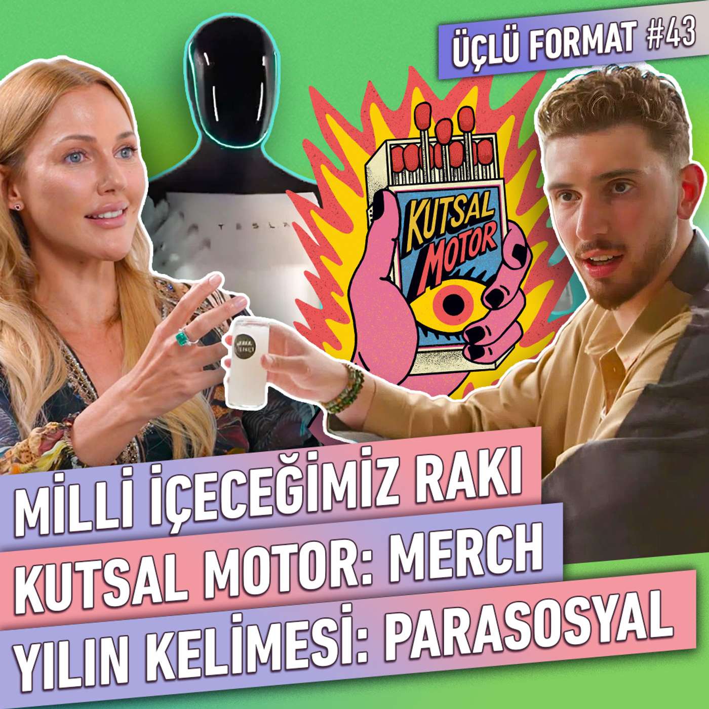 Milli İçeceğimiz Rakı, Alperen Şengün, Meryem Uzerli Sahiciliği, KutsalMotor Merch | Üçlü Format #43 Milli İçeceğimiz Rakı, Alperen Şengün, Meryem Uzerli Sahiciliği, KutsalMotor Merch | Üçlü Format #43
