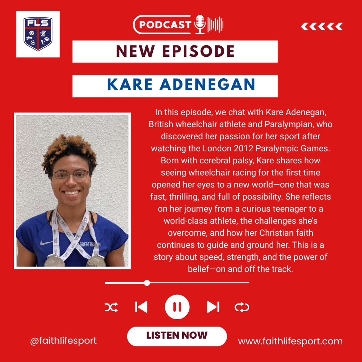 Kare Adenegan: Faith on the Track