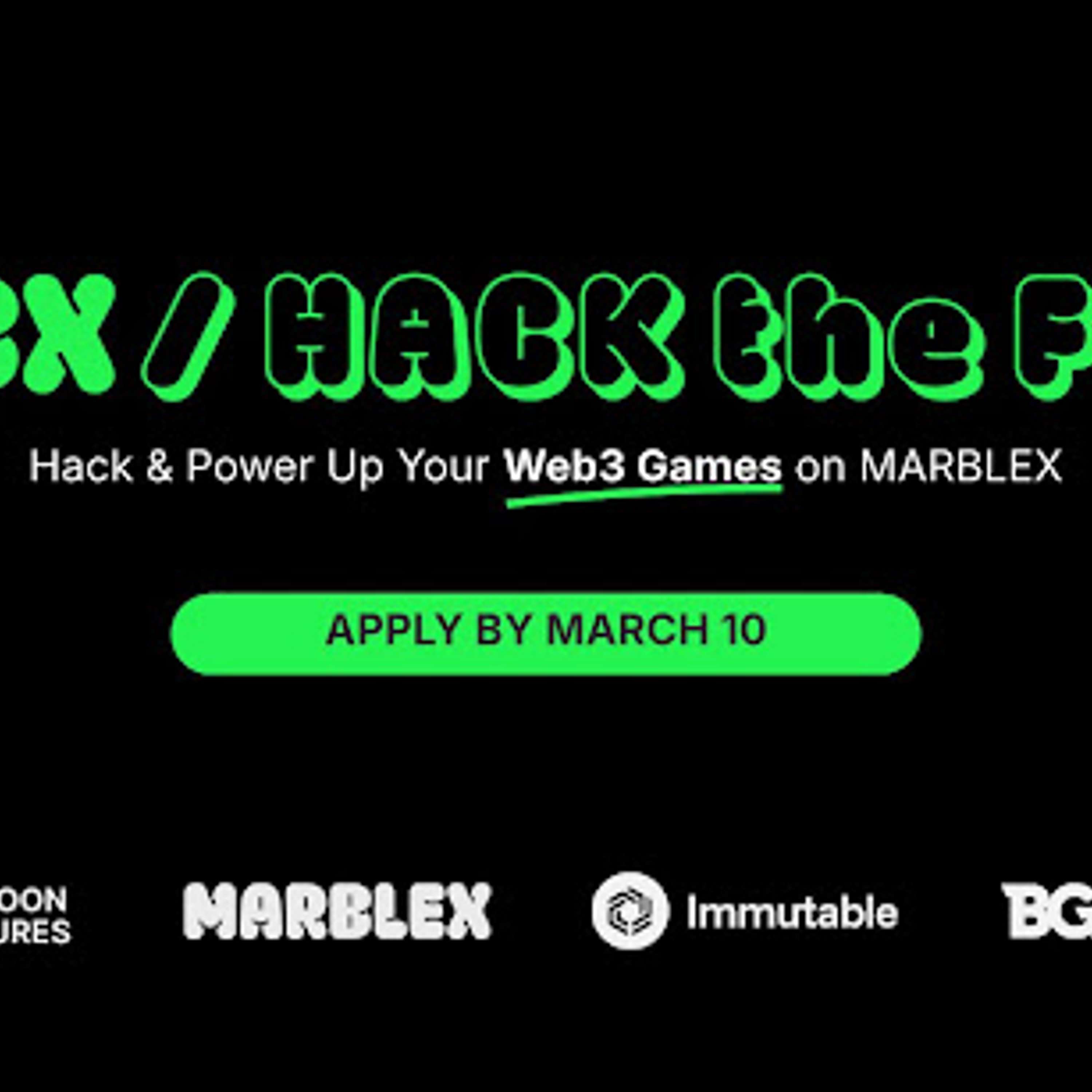 'MBX/HACK The FUN' Opens Applications: An Acceleration Program For Web3 Game Developers