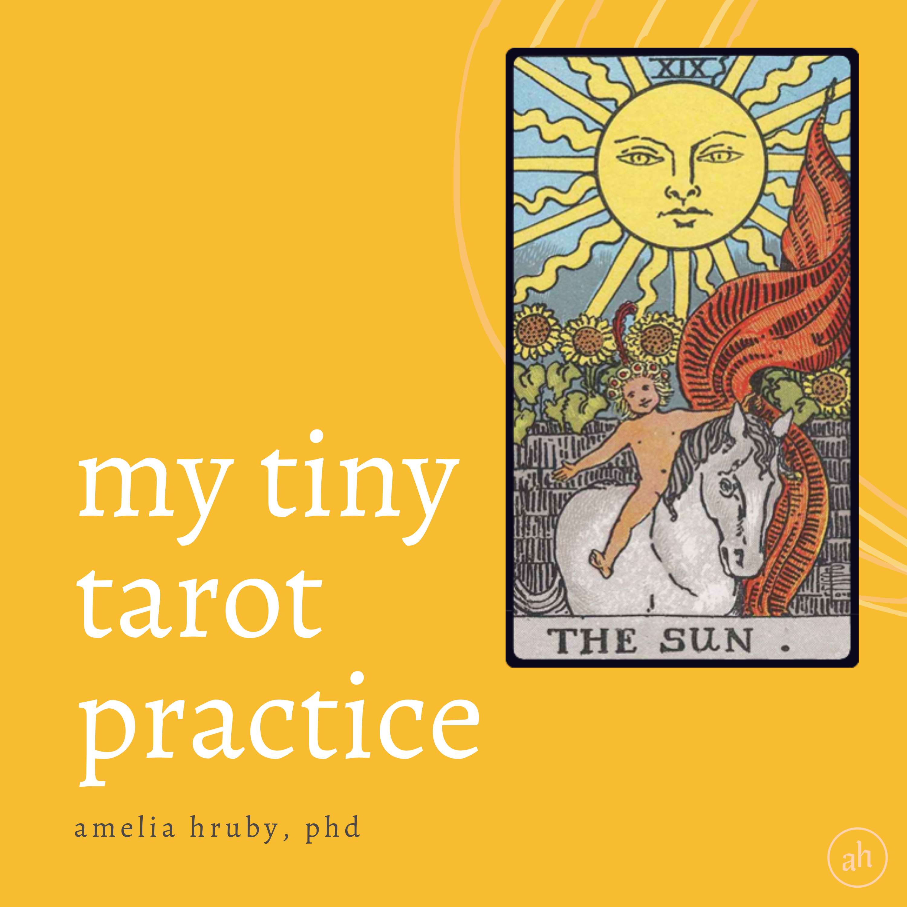 my tiny tarot practice