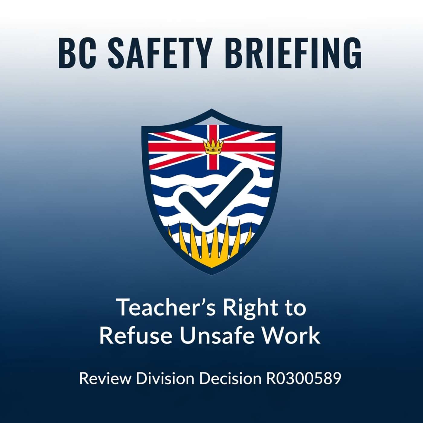Teacher's Right to Refuse Unsafe Work - Review Division Decision R0300589