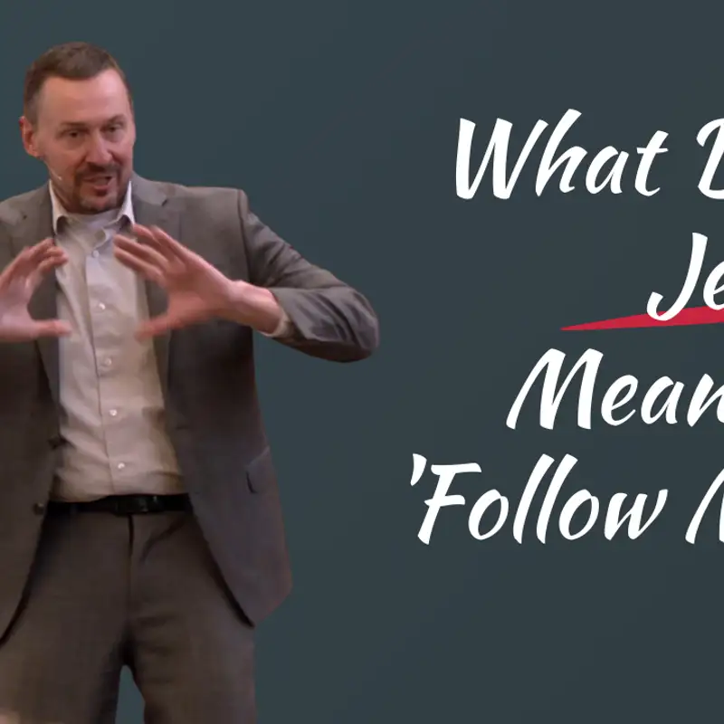 What Does Jesus Mean by "Follow Me"? (Jesus Reels 1 - Pastor Tim)