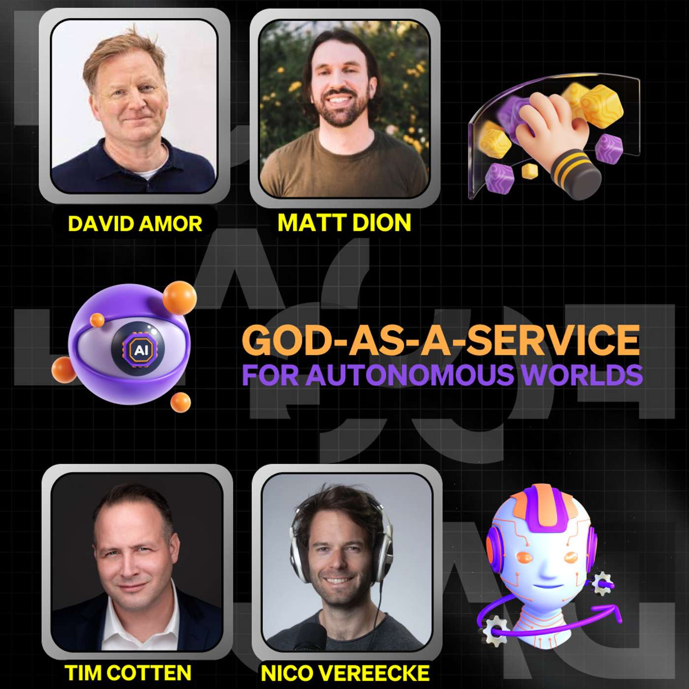 God-as-a-Service for Autonomous Worlds - FOGcast #57 God-as-a-Service for Autonomous Worlds - FOGcast #57