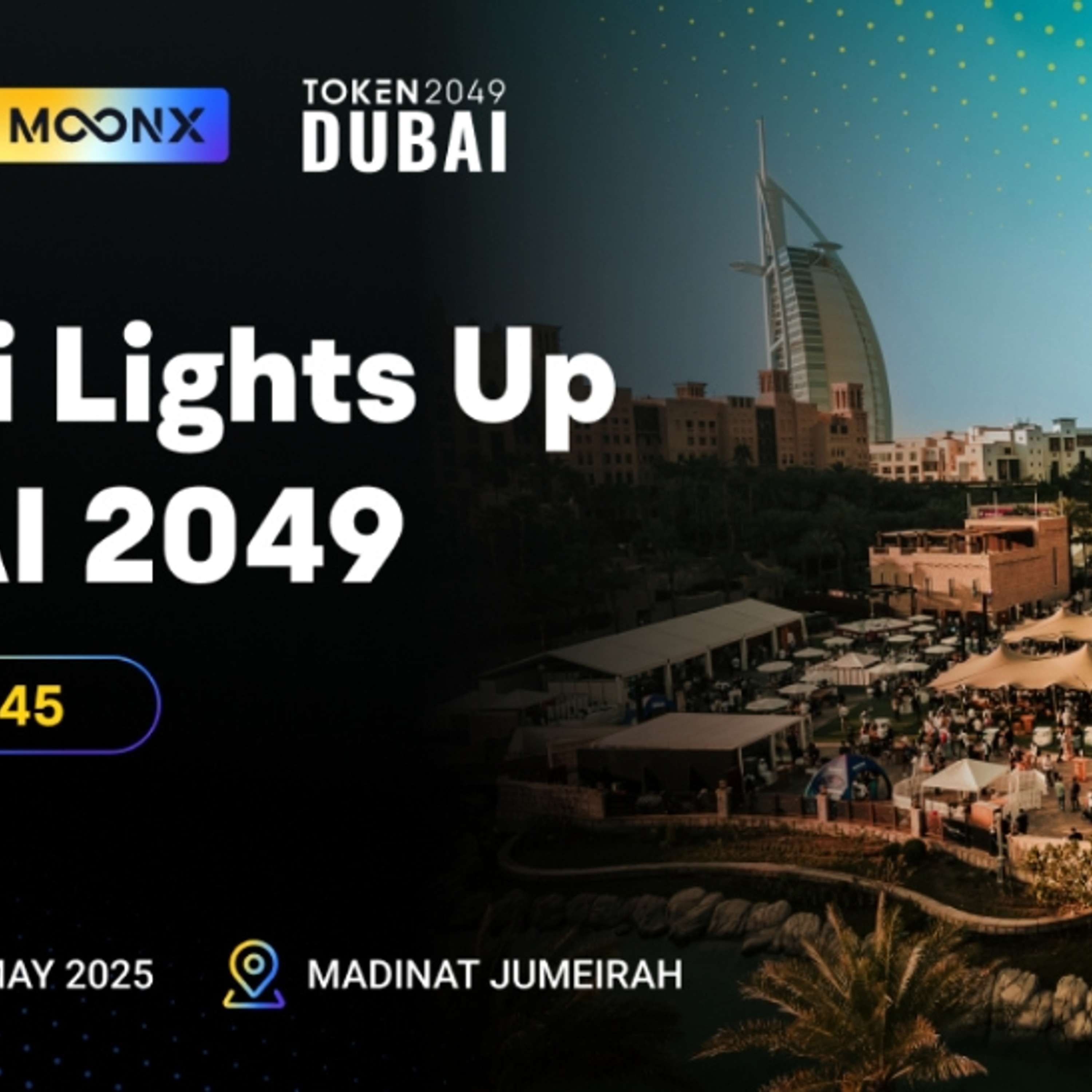 BYDFi Becomes Official Sponsor Of TOKEN2049 Dubai, MoonX On-Chain Trading Tool Makes Its Debut