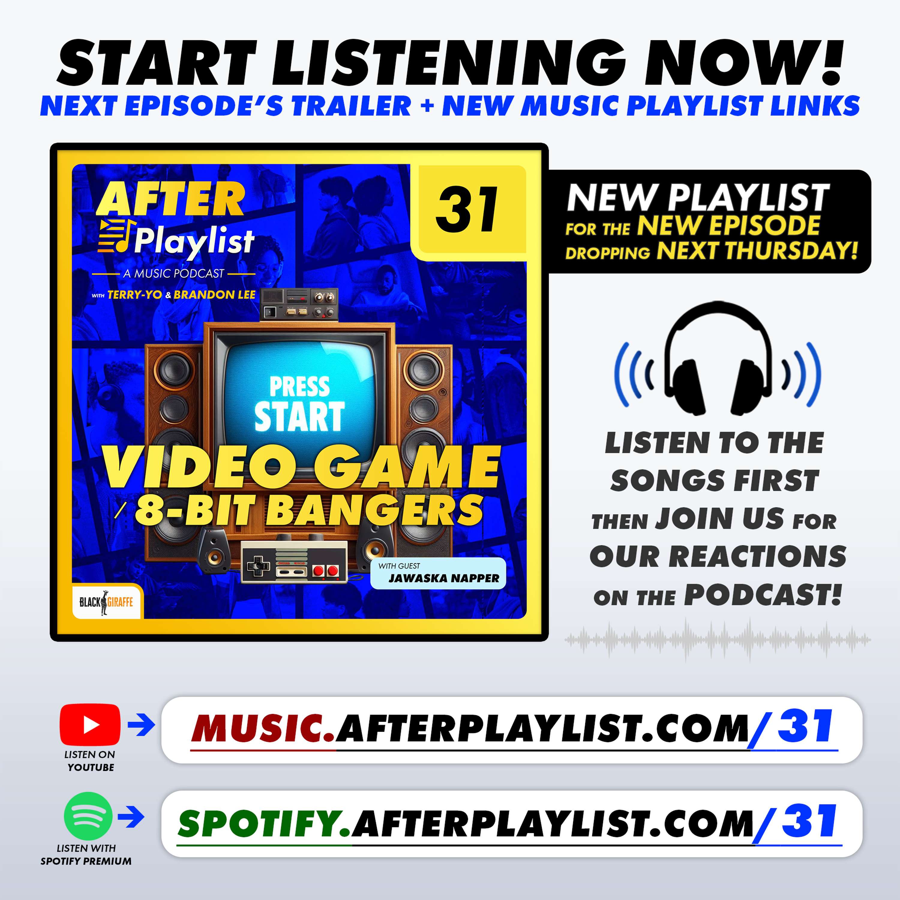 AfterPlaylist: A Music Playlist Podcast
