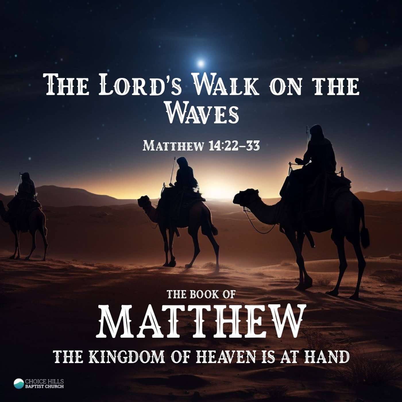 The Lord’s Walk on the Waves