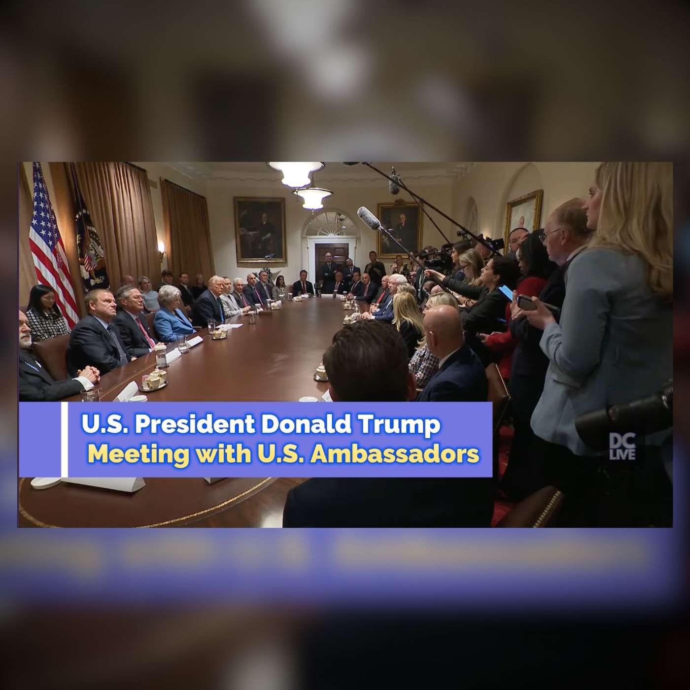 President Trump Meets with U.S. Ambassadors episode artwork