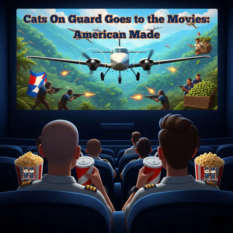 Cats On Guard Goes to the Movies: American Made
