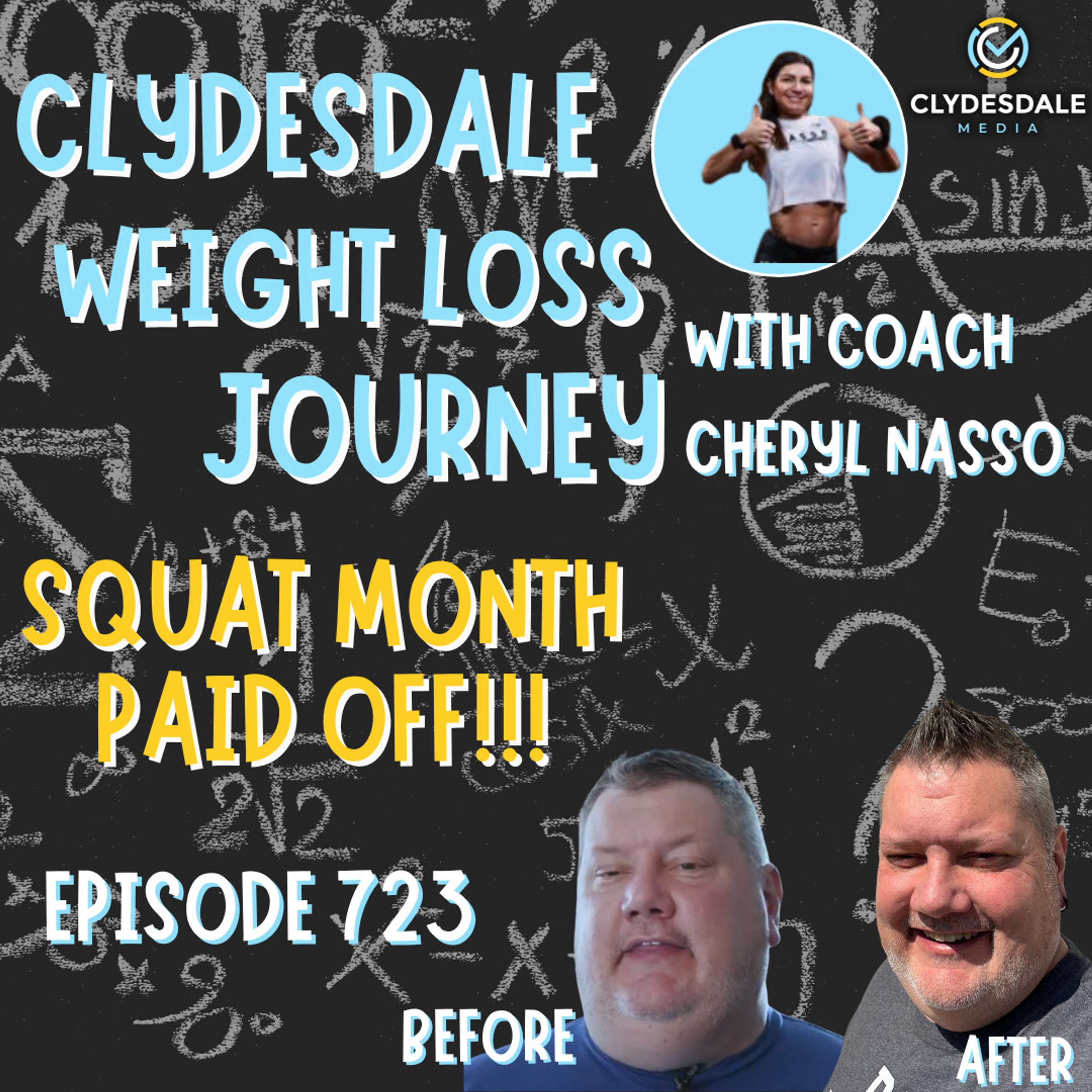 Clydesdale Media Weight Loss Journey - How Did Squat Month Pay Off?