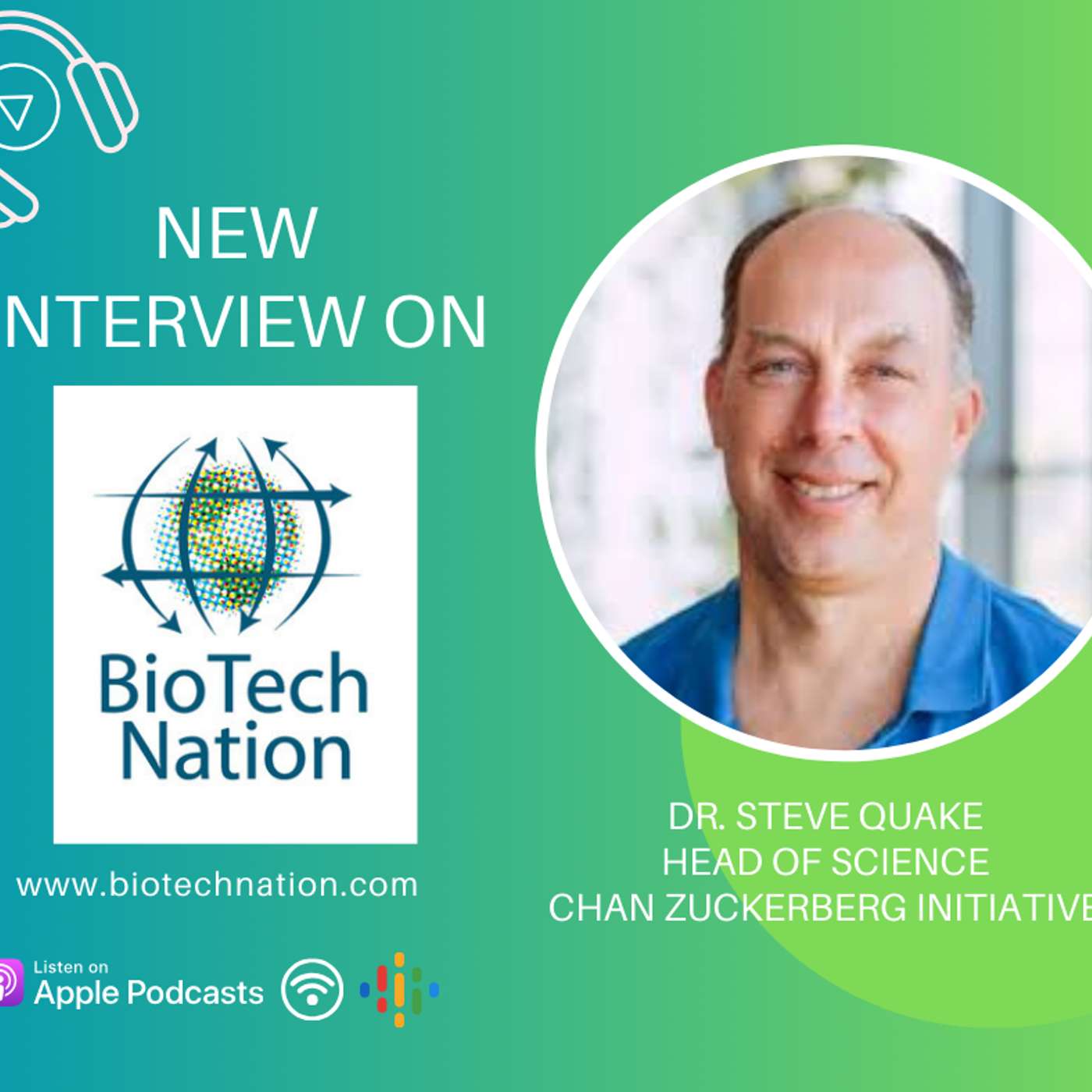 The Virtual Cell??? Dr. Steve Quake, Head of Science at Chan Zuckerberg Initiative