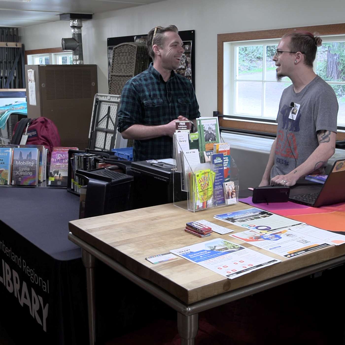 TRL's Joe Alessi talks Anywhere Libraries in Mason County