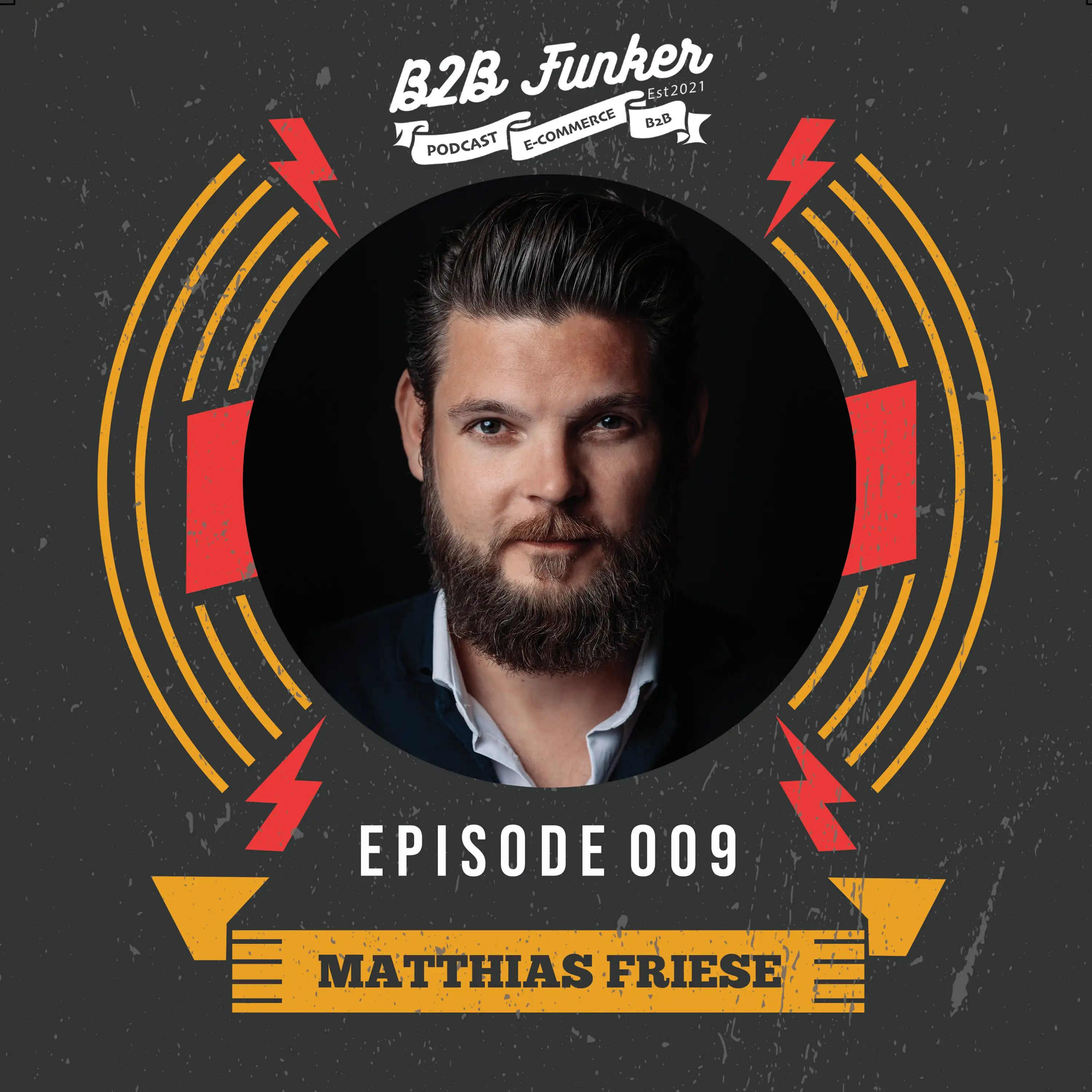 Podcast-Cover: B2B #010 - Logistik der Zukunft // Company Building für den Mittelstand mit Matthias Friese von FIEGE UND XPRESS VENTURES